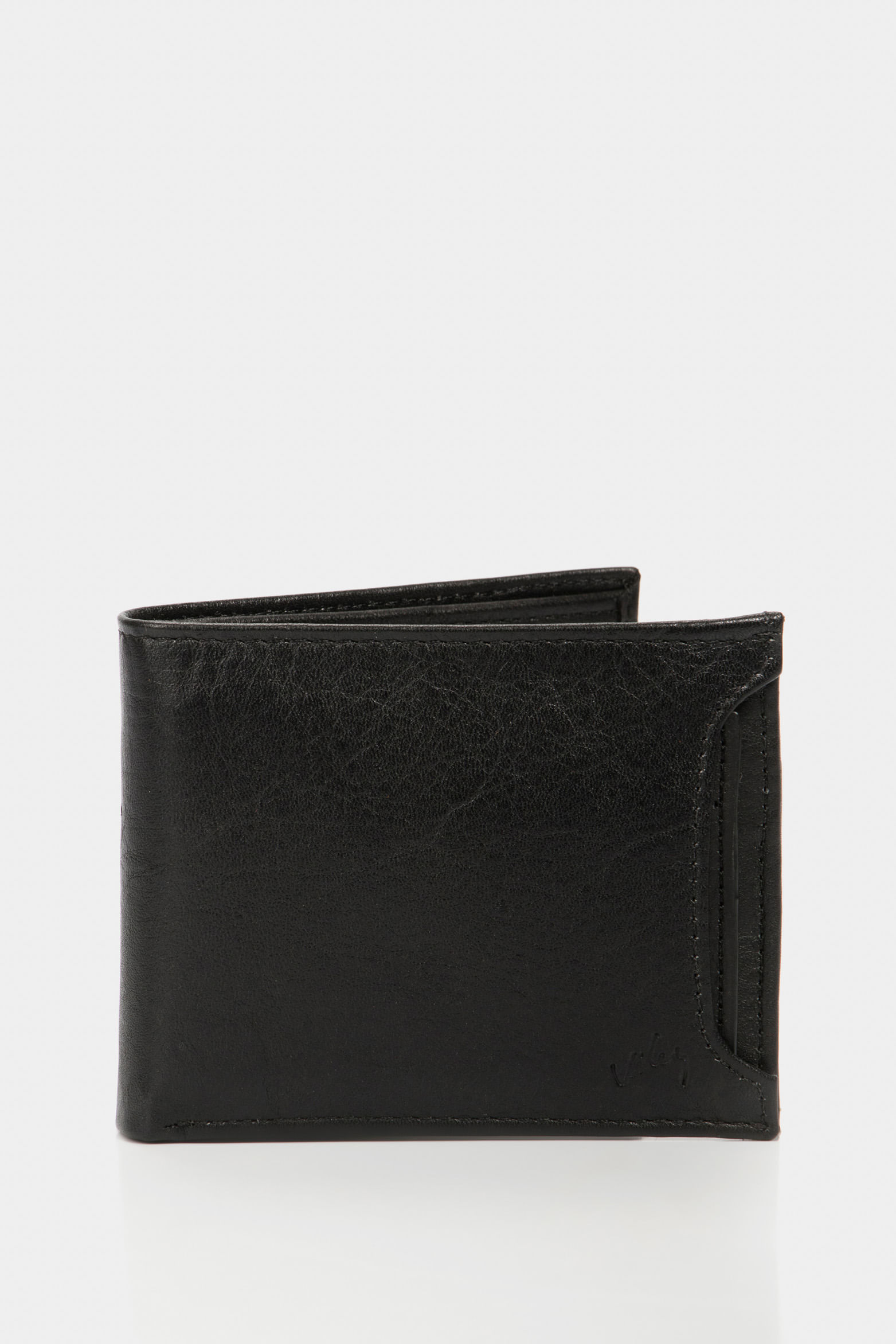 Billetera arce de cuero para hombre tarjetero extraible