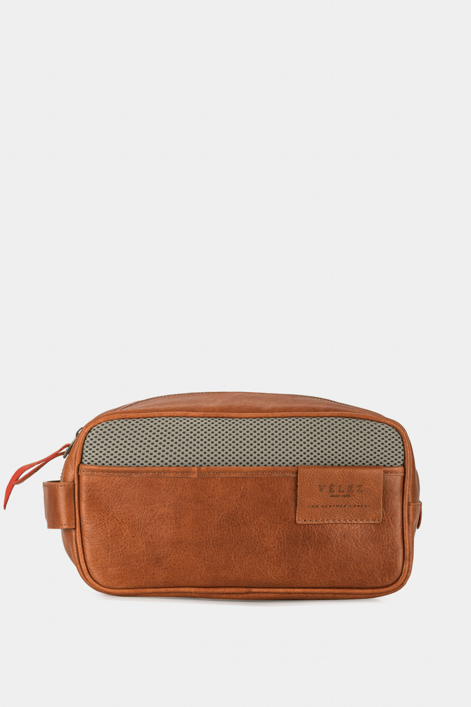 Organizador viajero Lakost de cuero vintage Miel