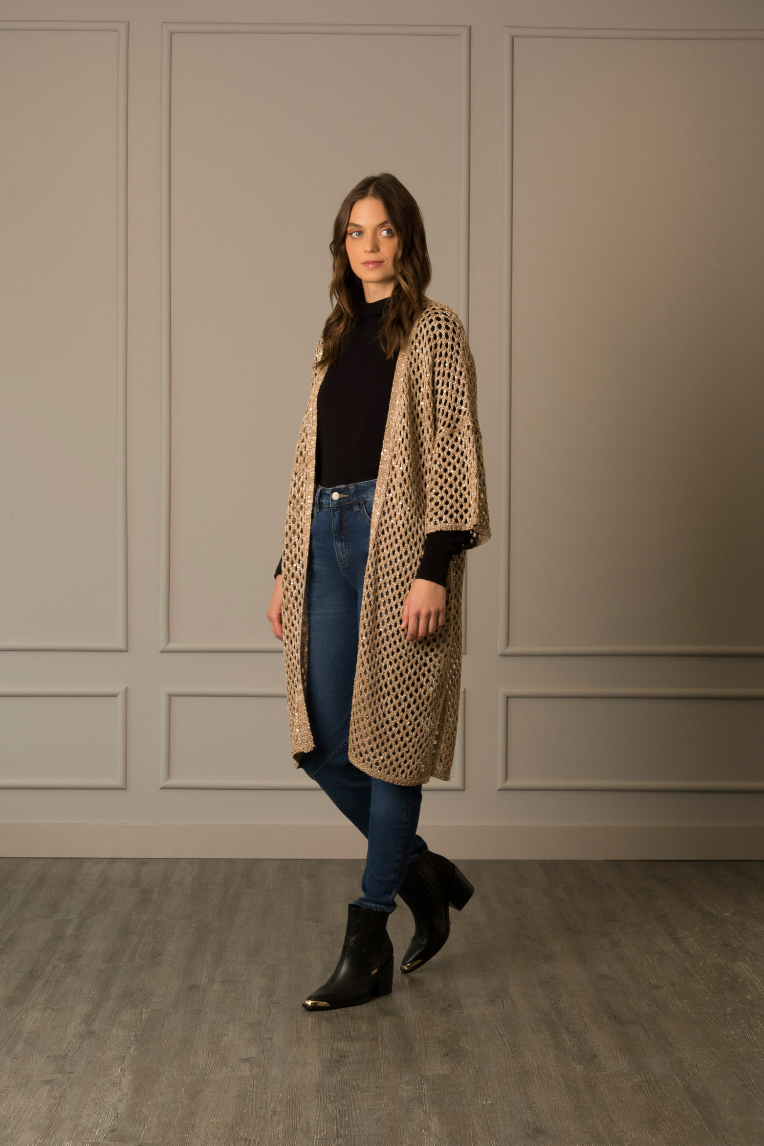 Cardigan-tejido