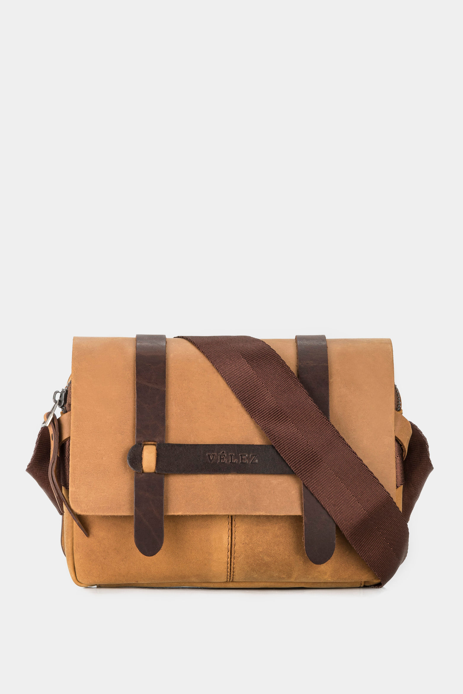 Riñonera casual de cuero vintage