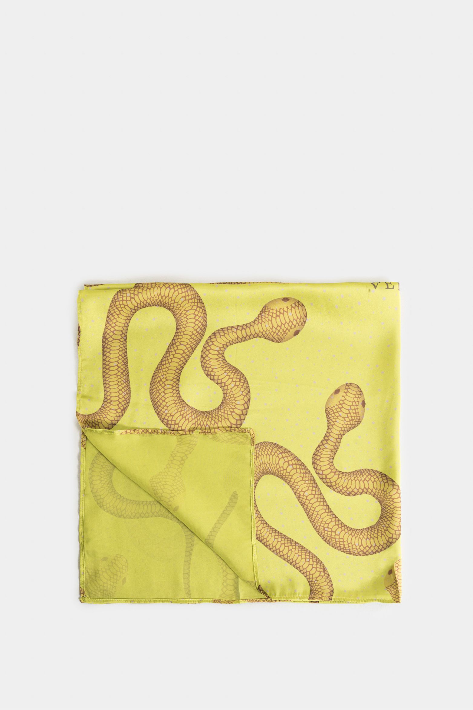Pañuelo Snake pequeño unisex estampado inspirado en el desierto
