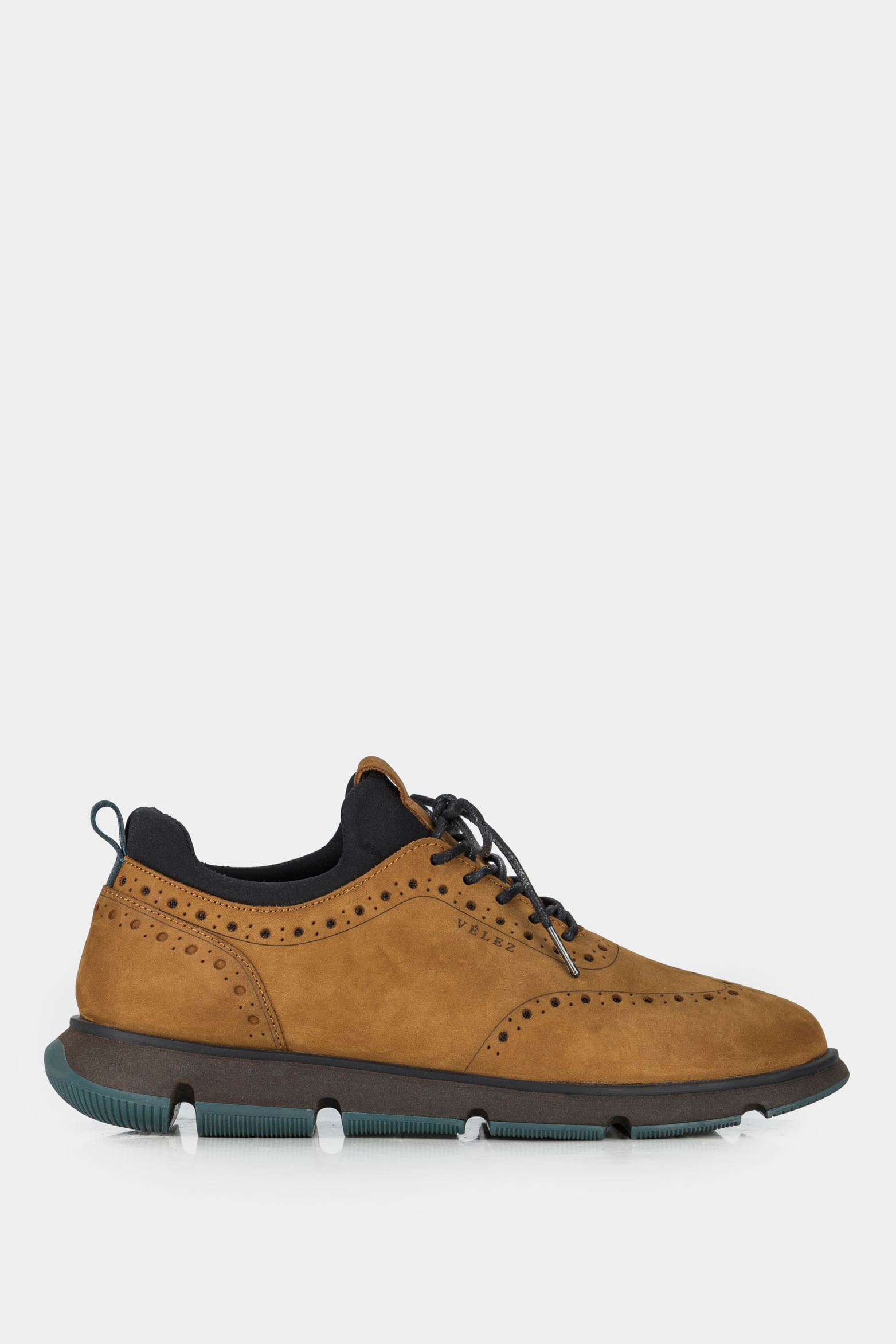 Zapatos cordón apolo de cuero para hombre detalles deportivos