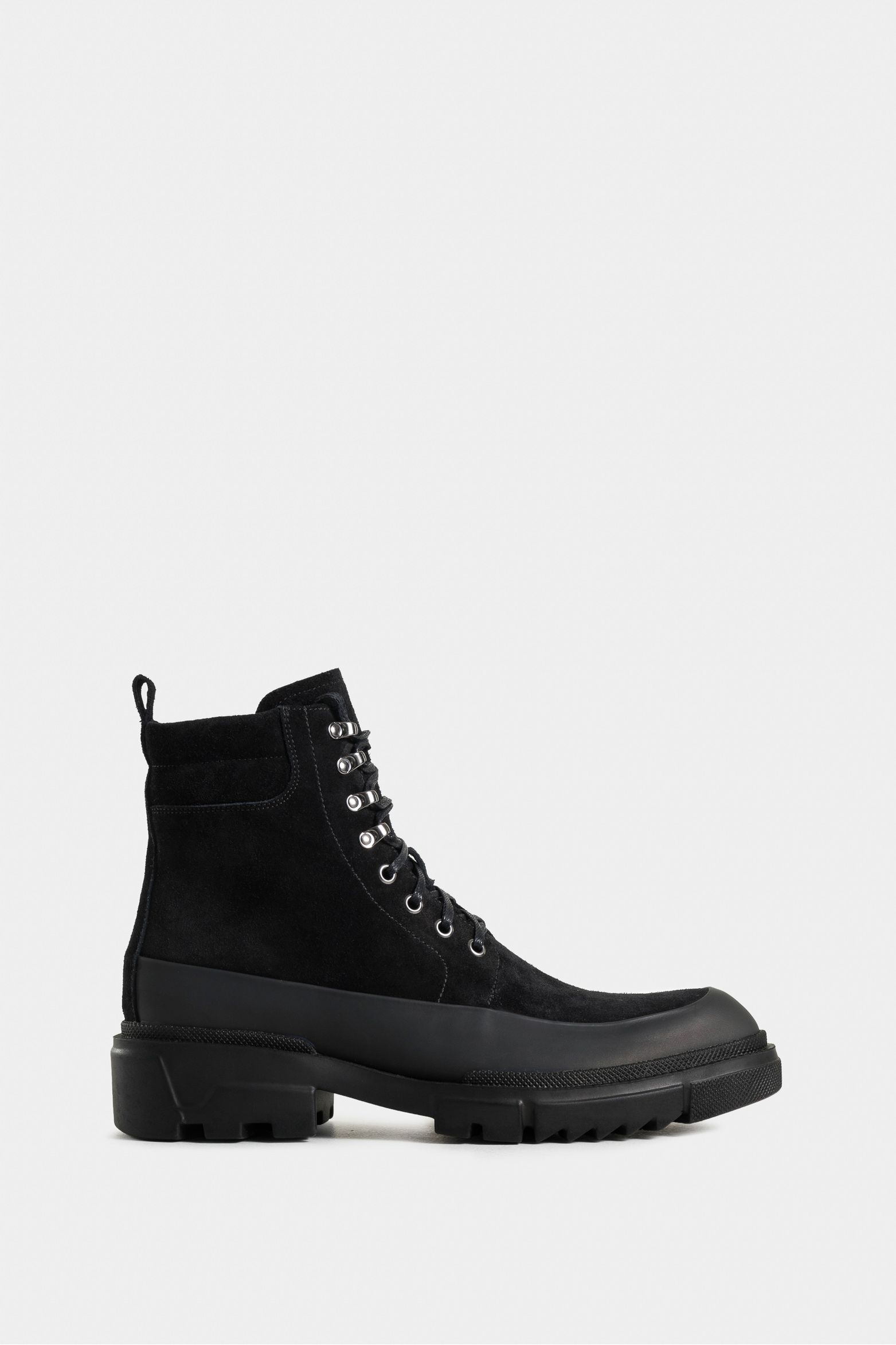 Botas neu de cuero para hombre suela tractorada