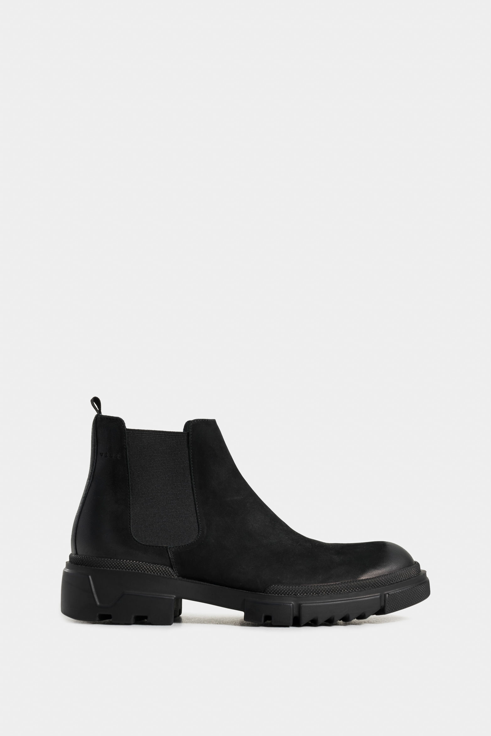 Botas caval de cuero para hombre silueta chelsea