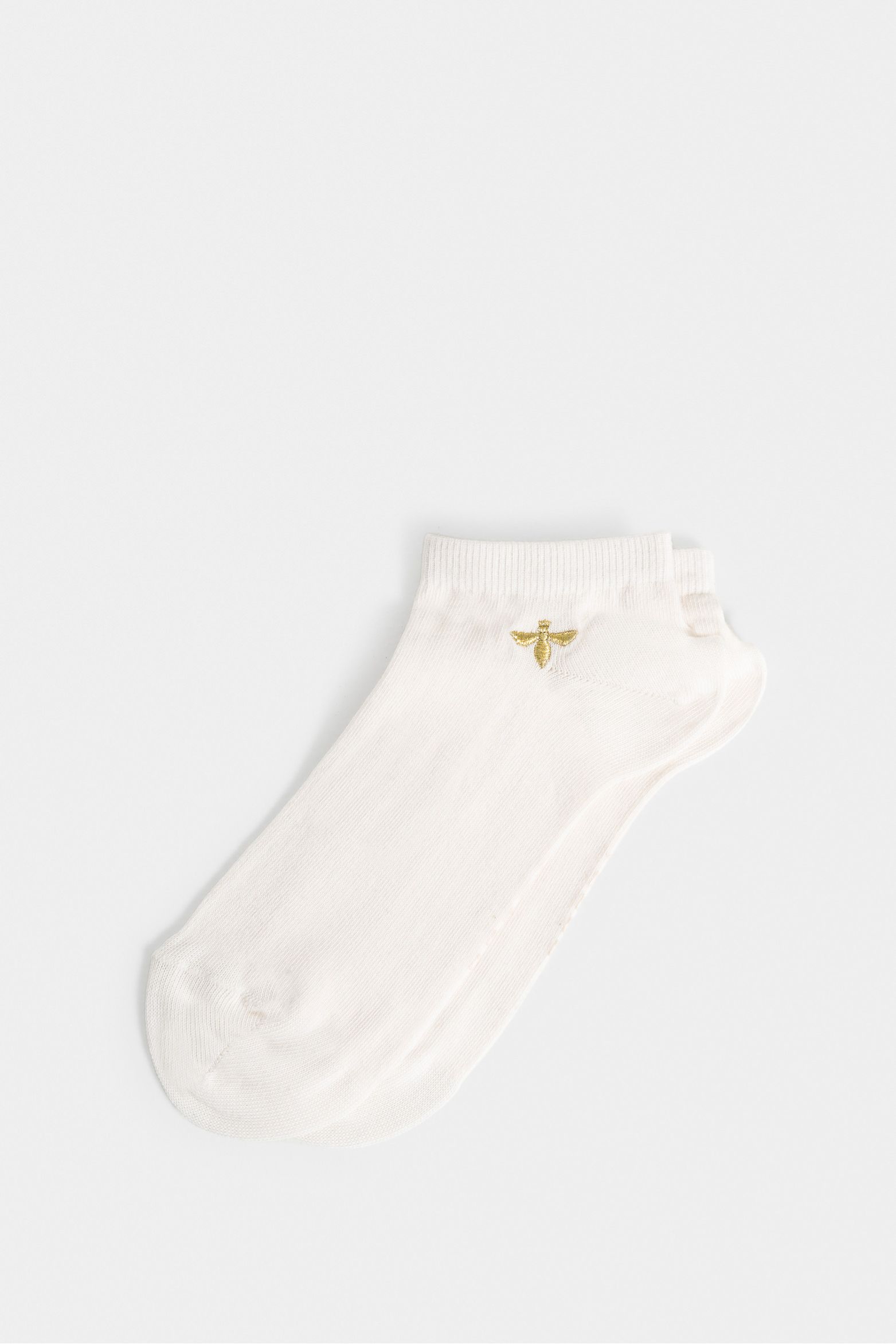 Calcetines Kalahari para mujer tobillero bordado de abeja