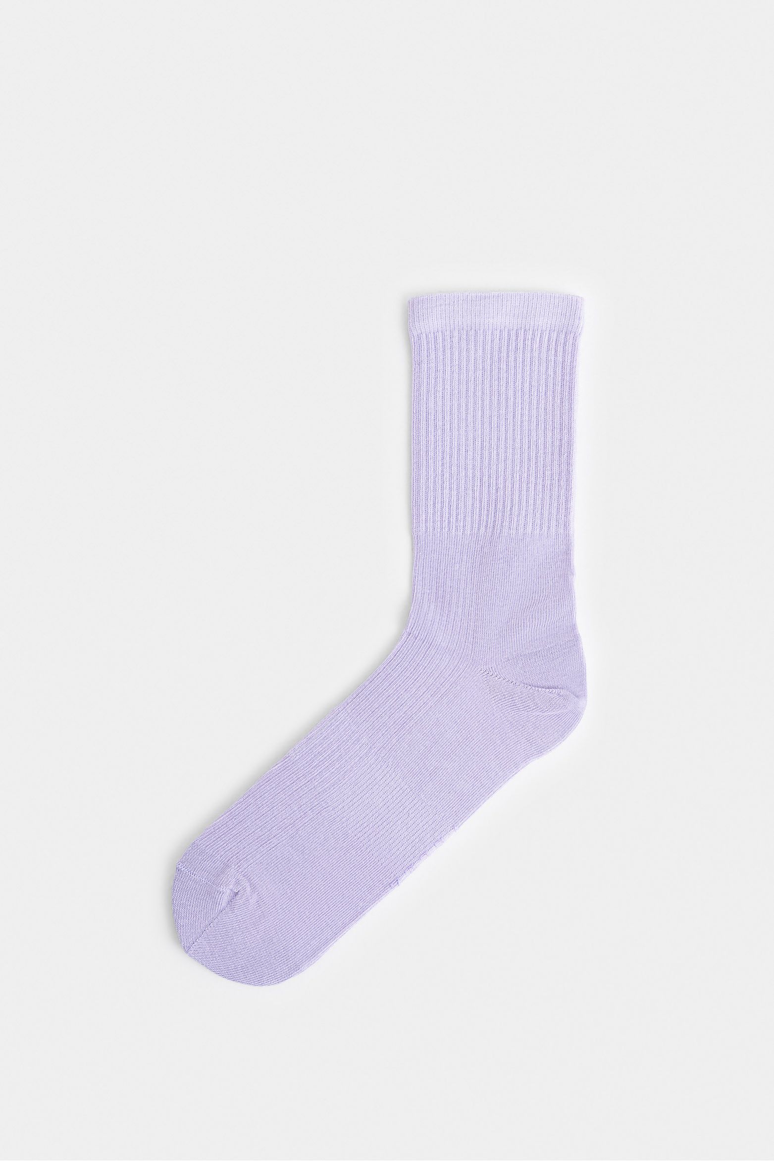Calcetines media pierna de algodón con jacquard para hombre diseño unicolor