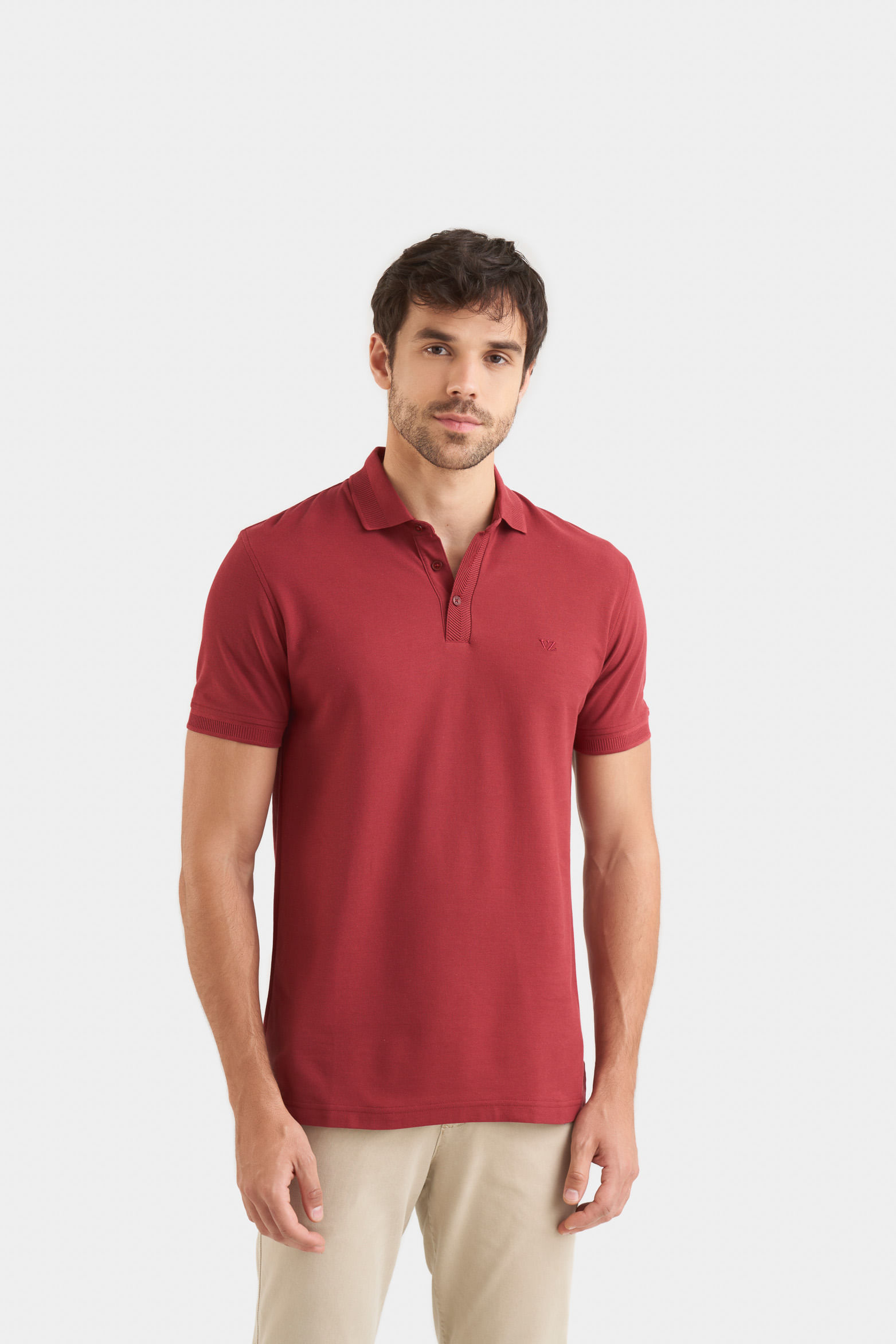 Polo casual algodón pima
