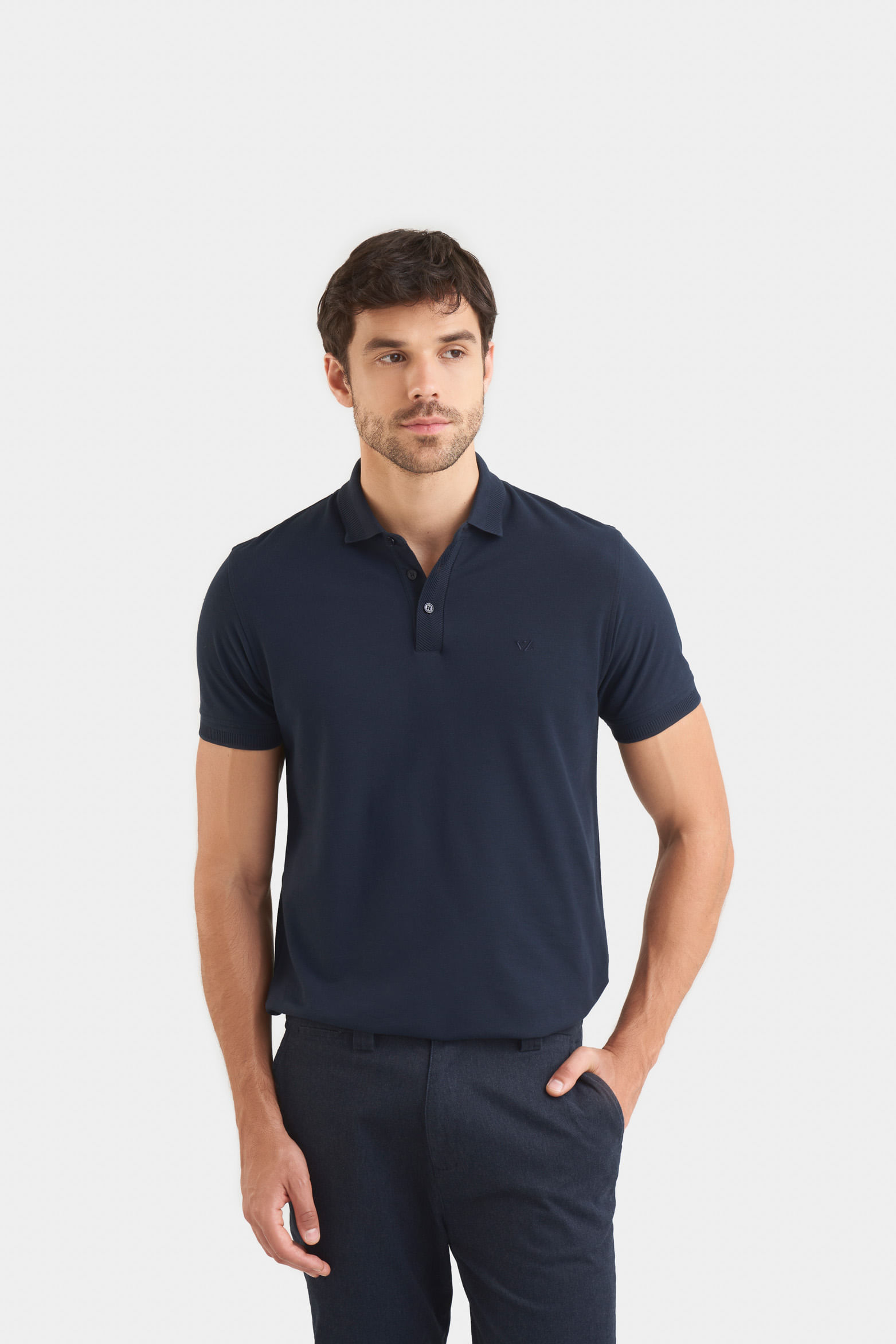 Polo casual algodón pima