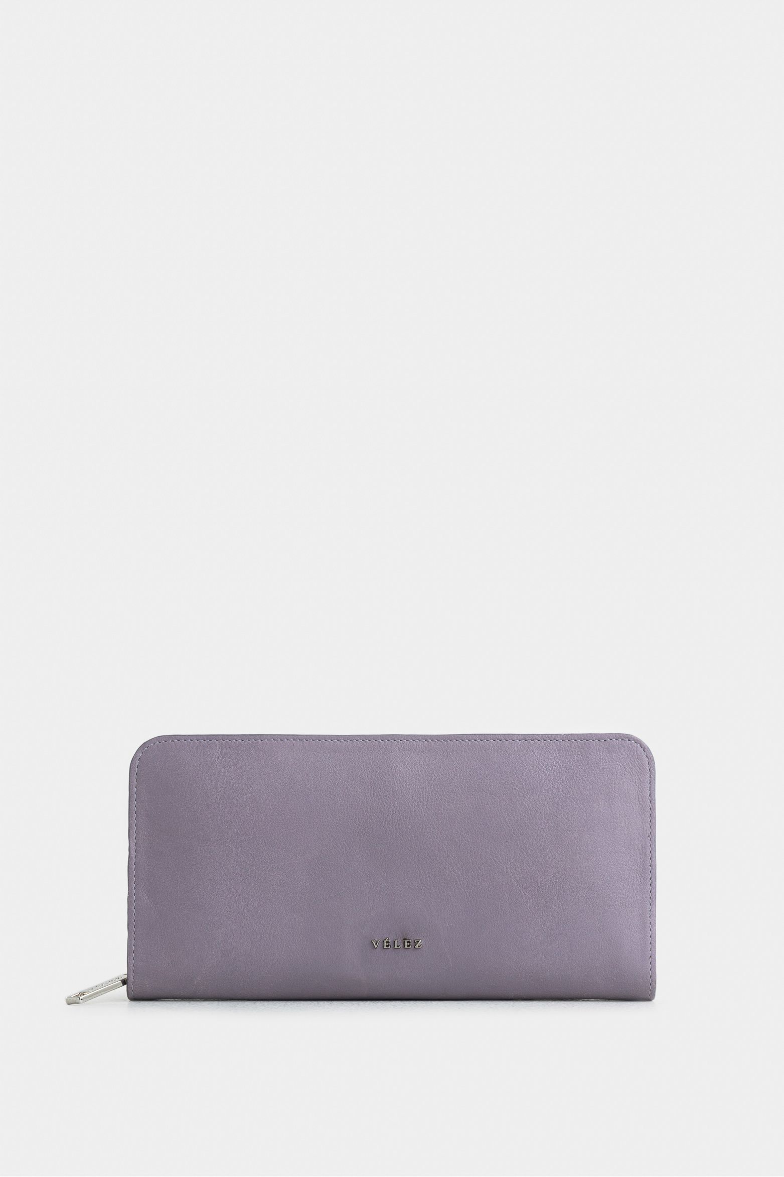 Porta chequera angola de cuero para mujer brillo natural