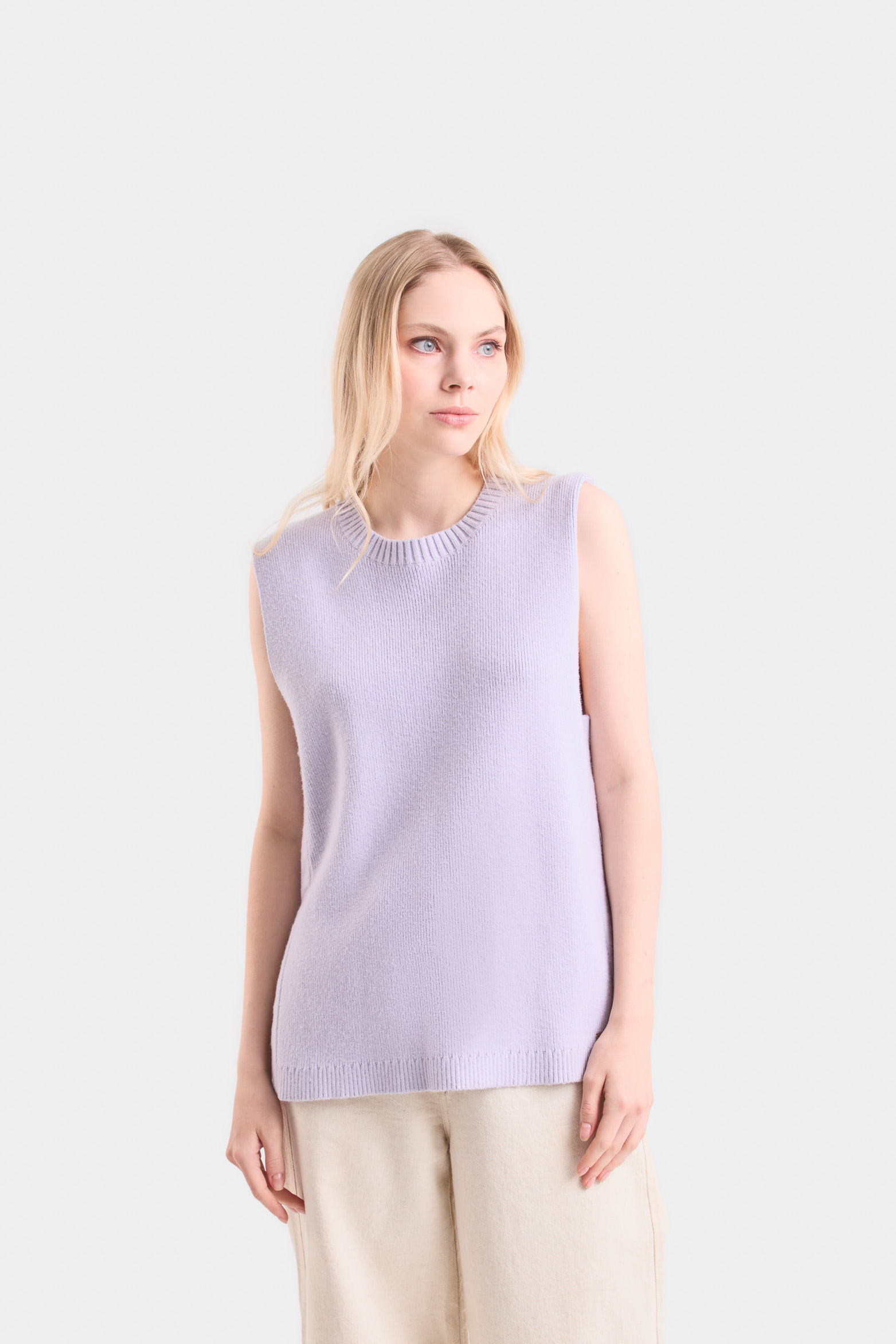 Chaleco tejido rebozu elo tejido para mujer aberturas