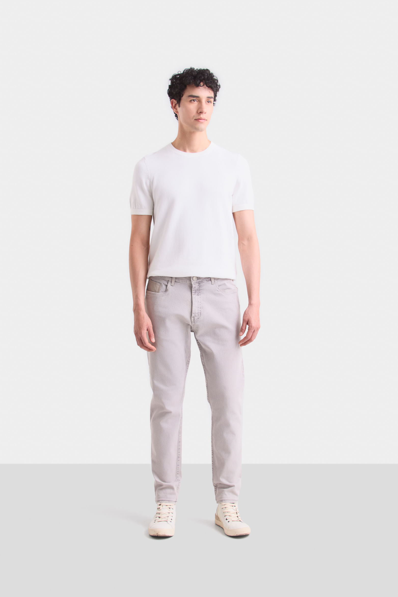 Pantalón Kansas en drill silueta semi fitted