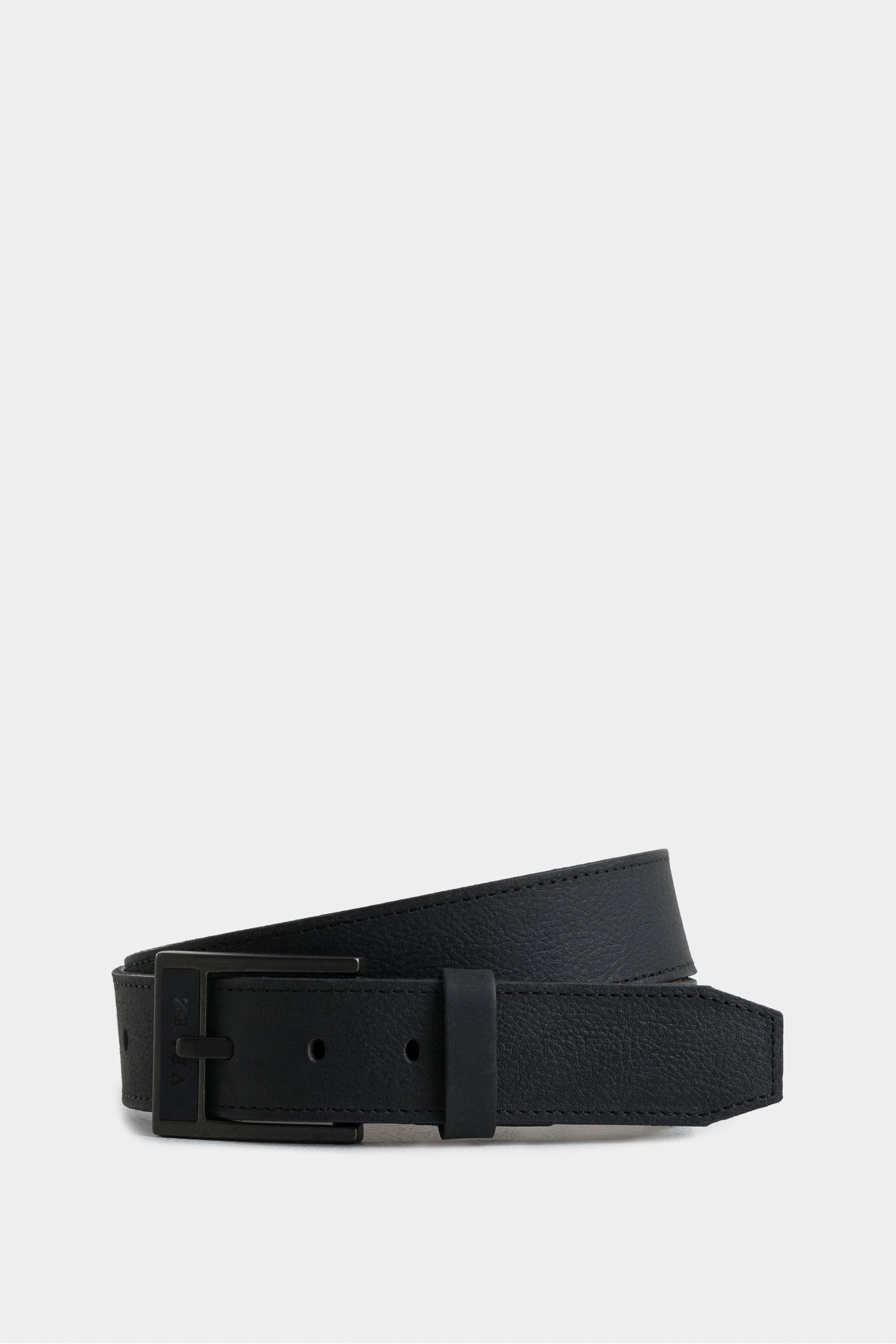 Cinturón unifaz cyclon de cuero para hombre punta trapecio