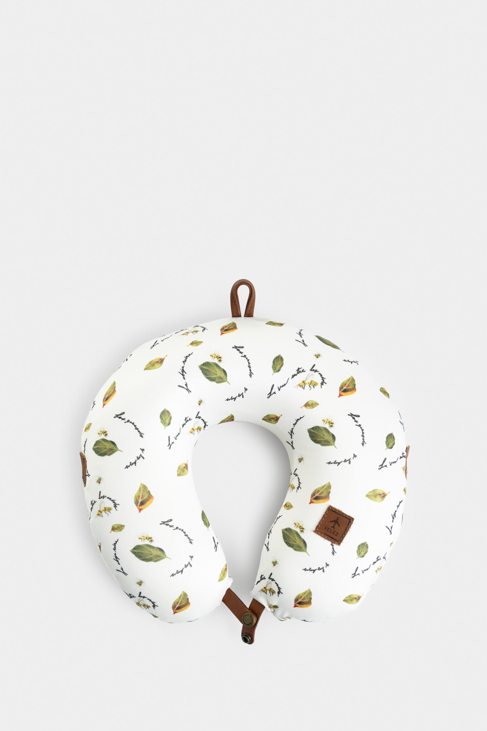 Cojín viajero estampado Arena