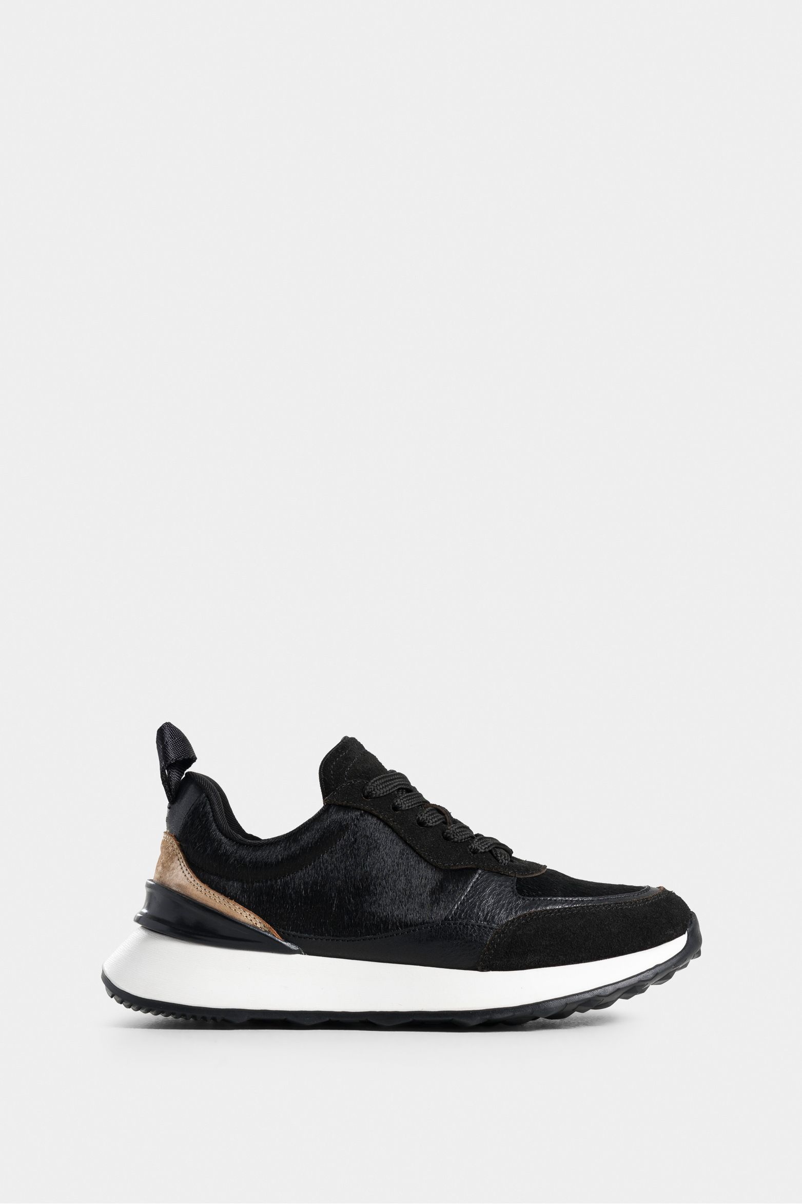 Tenis aurora de cuero folia para mujer detalles cuero