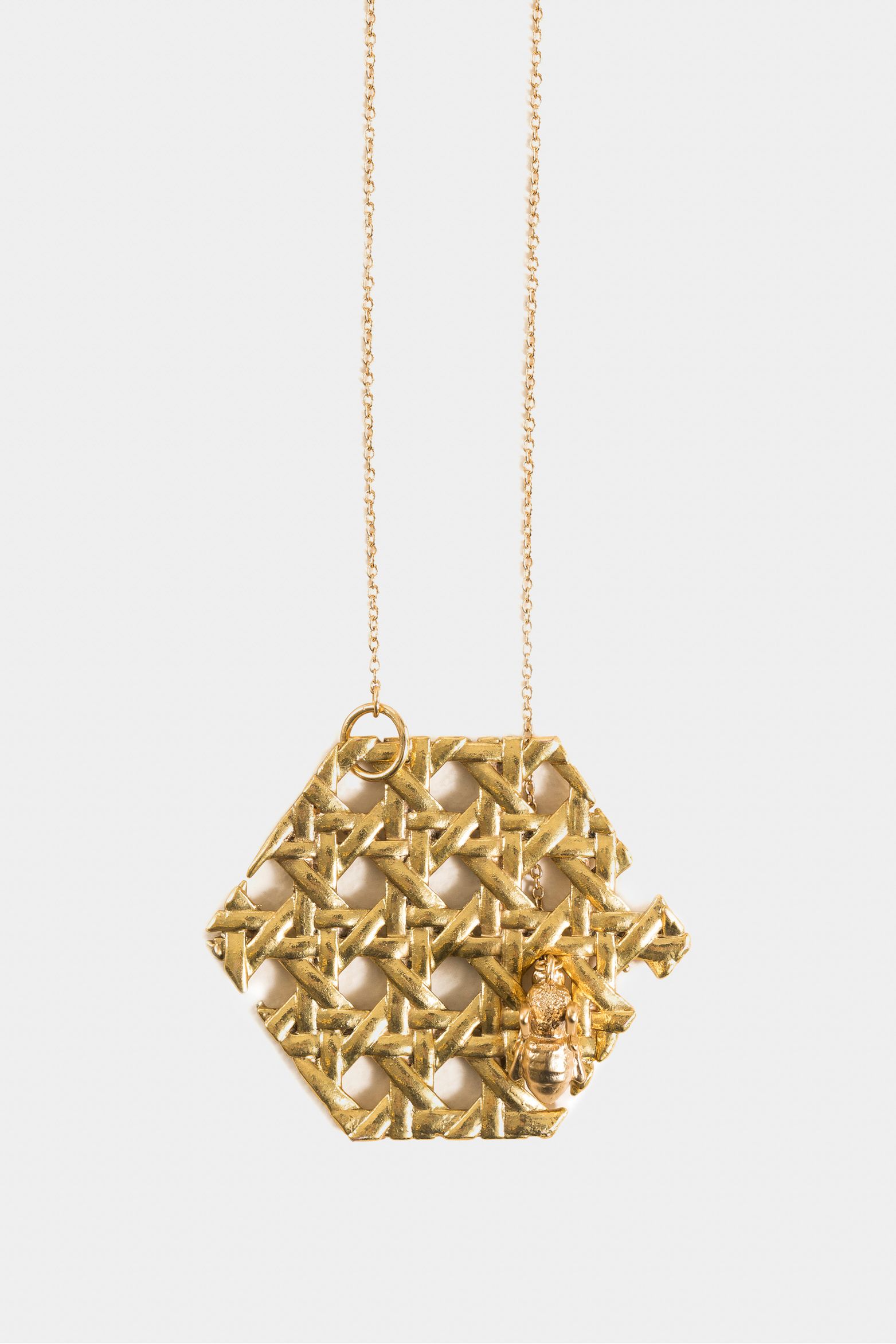 Collar néctar lafaurie para mujer colgante abeja