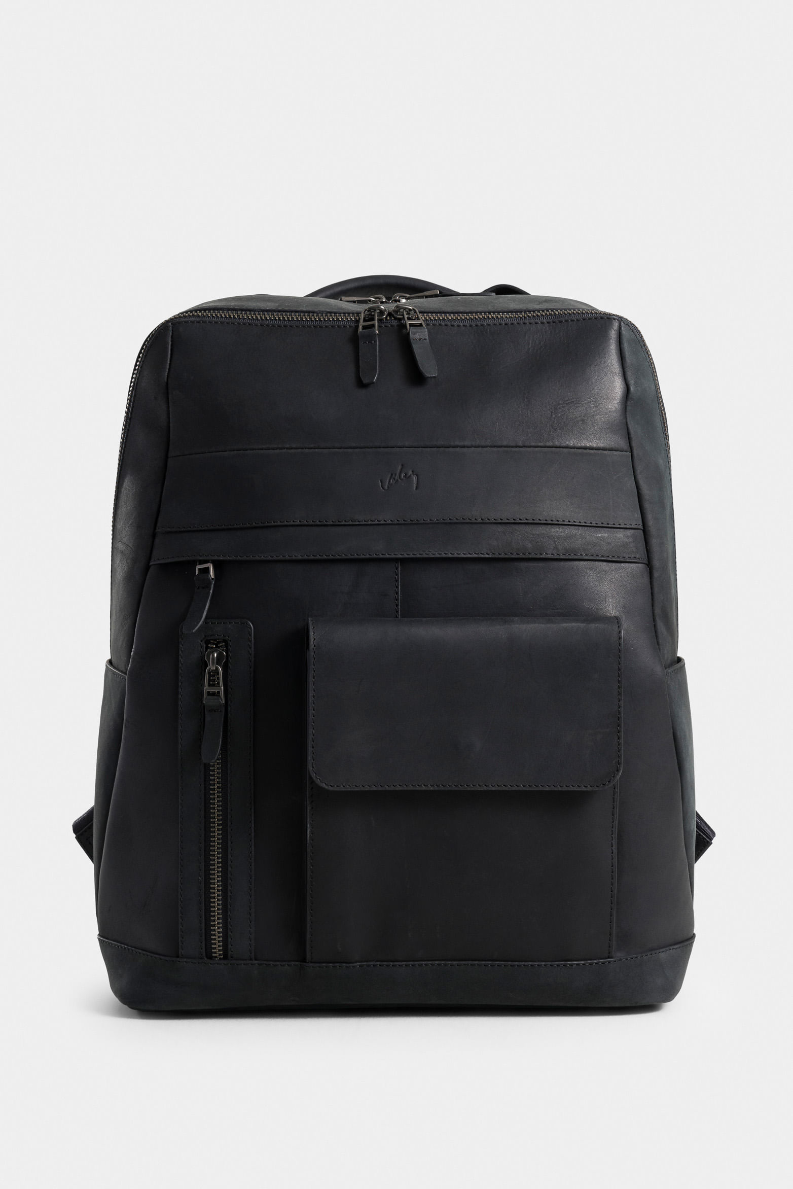 Morral pekin de cuero para hombre estilo clásico