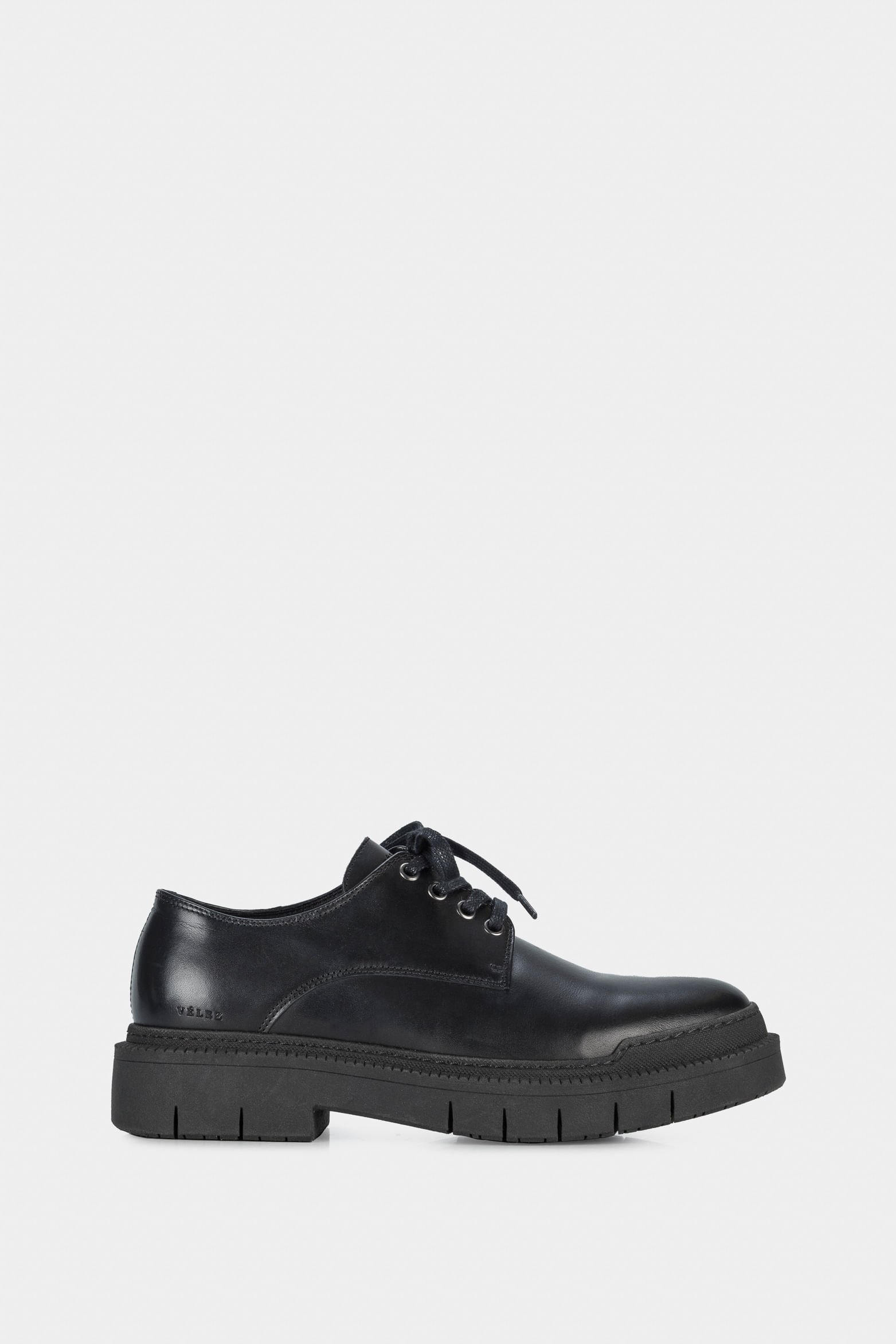 Zapatos cordón fory de cuero para hombre suela tractorada
