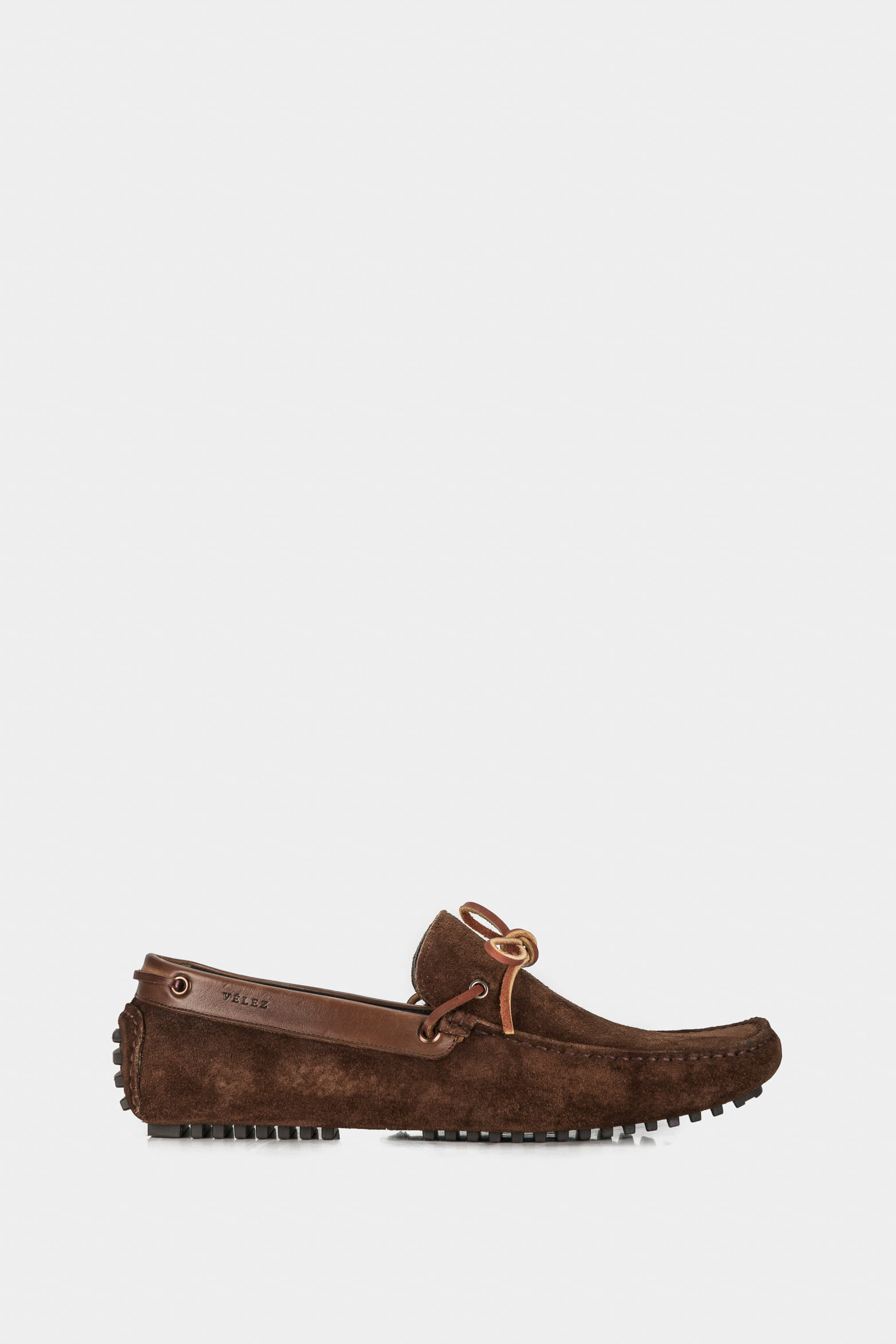 Mocasines lucca de cuero afelpado para hombre efecto escribiente