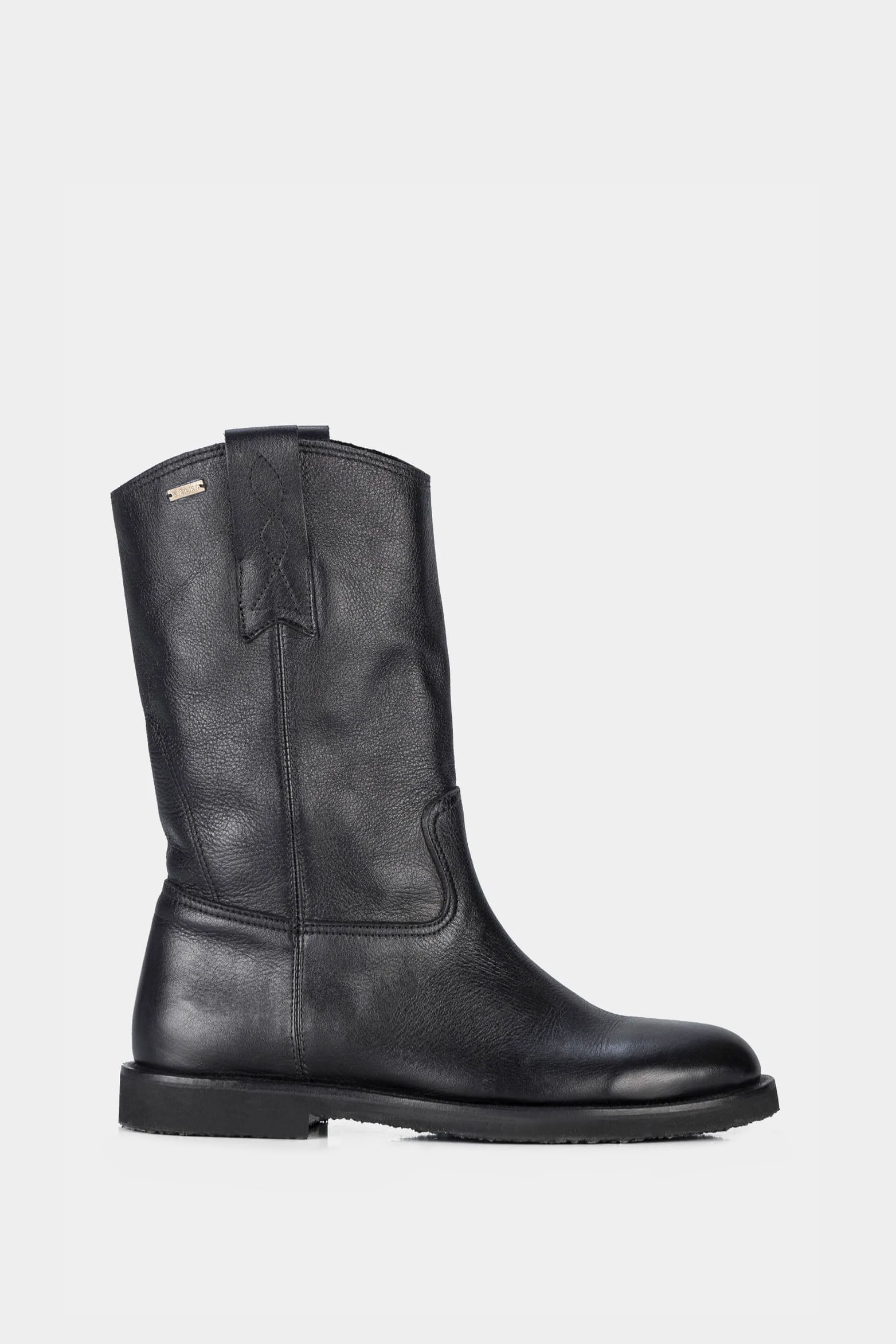 Botines arezzo de cuero para mujer bordados decorativos