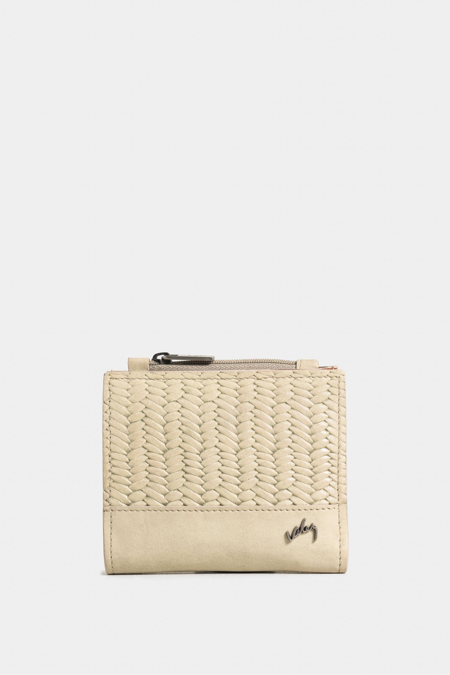 Billetera golden de cuero para mujer detalle grabado