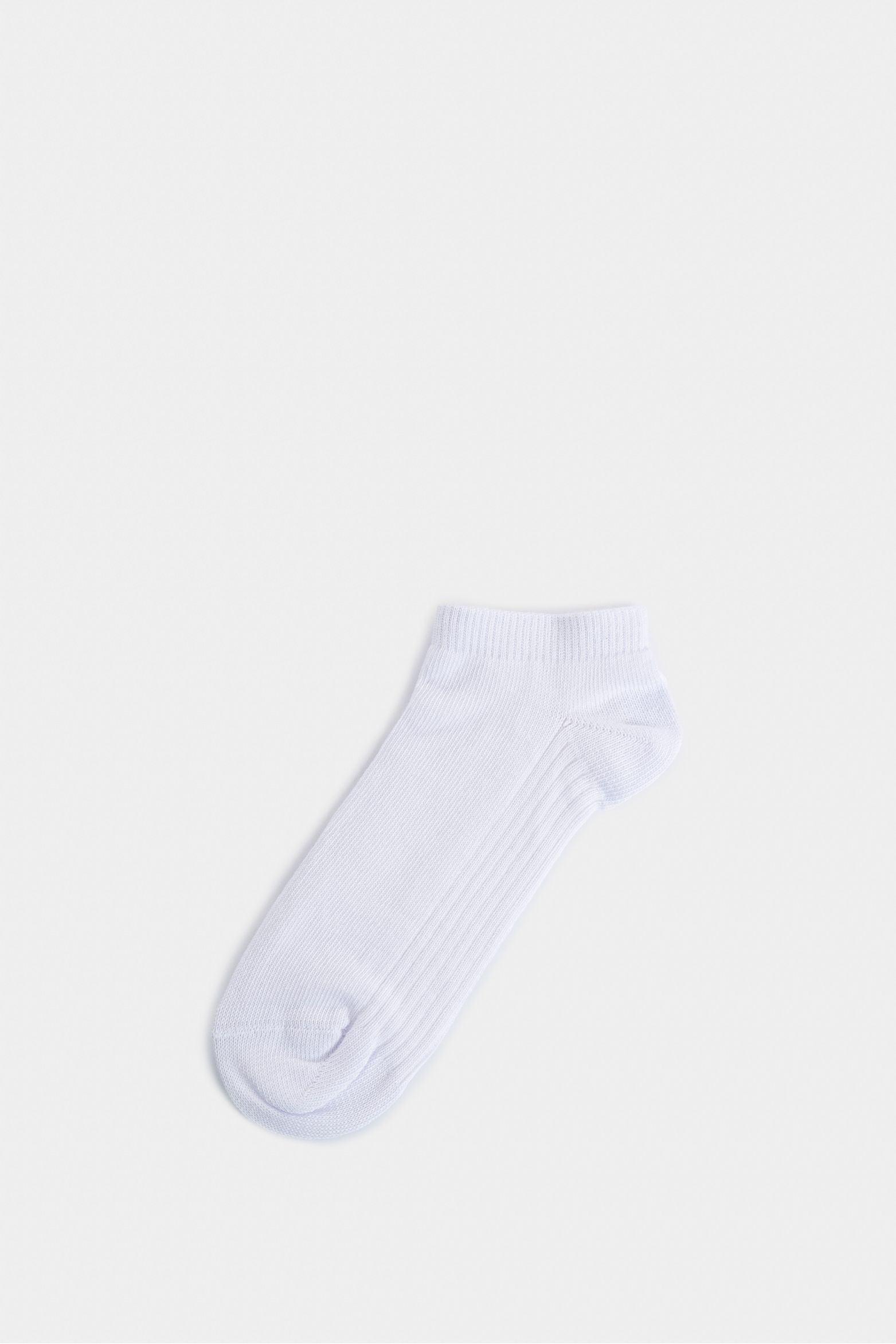 Calcetines tobilleros lines 3 de algodón para hombre detalle acanalado