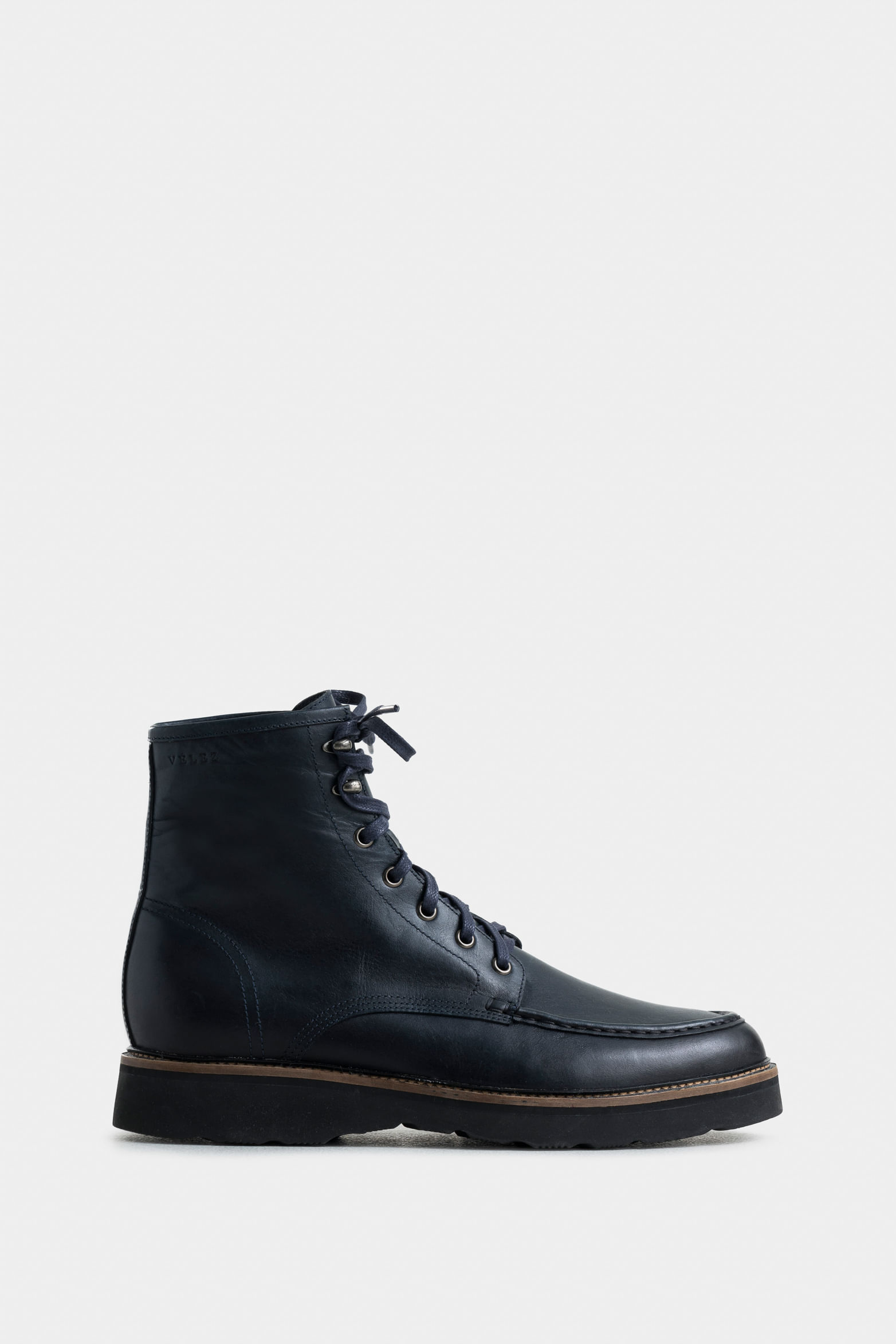 Bota luster de cuero para hombre efecto envejecido