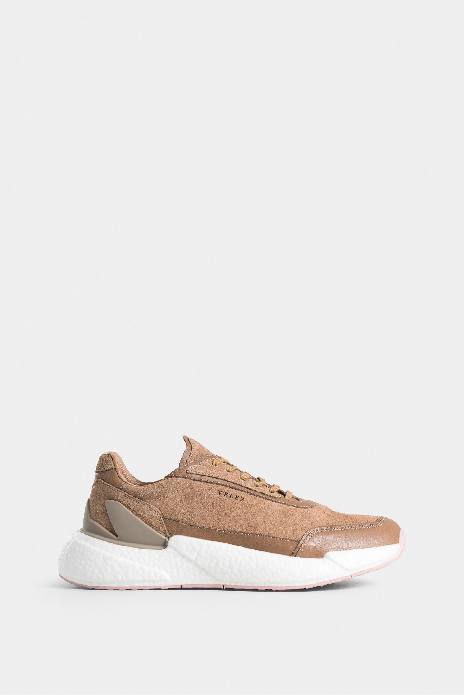 Tenis bolet 2 de cuero y gamuza para hombre silueta liviana