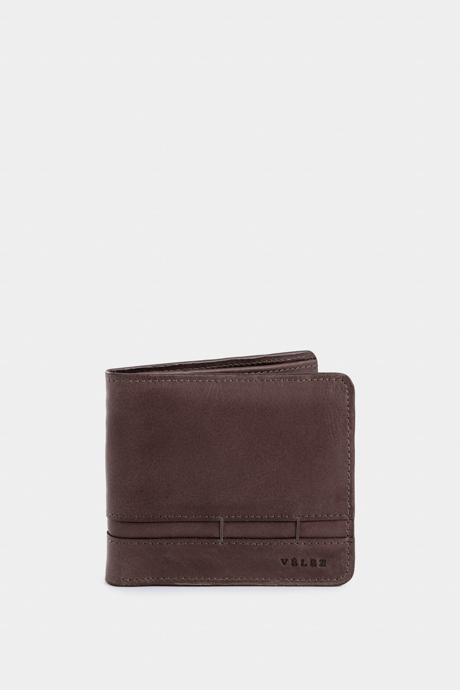 Billetera Paled de cuero para hombre casual