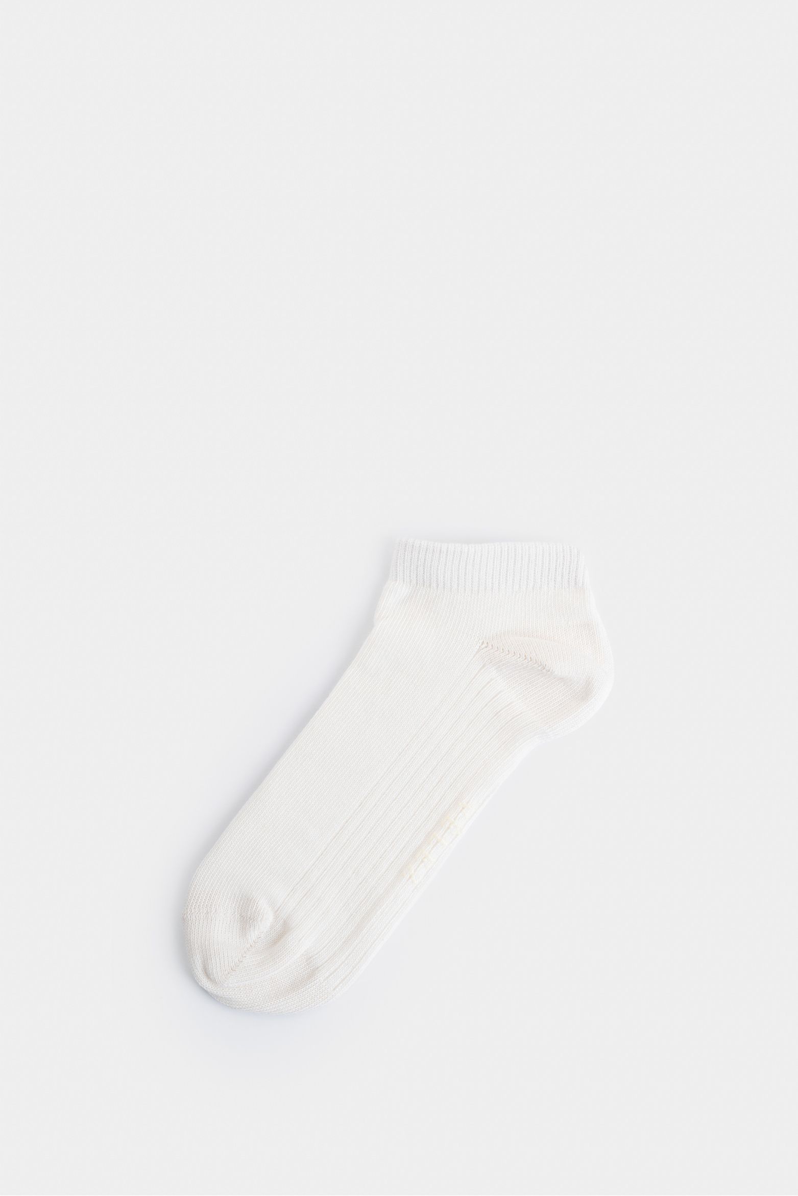 Calcetines tobilleros lines 3 de algodón para hombre detalle acanalado