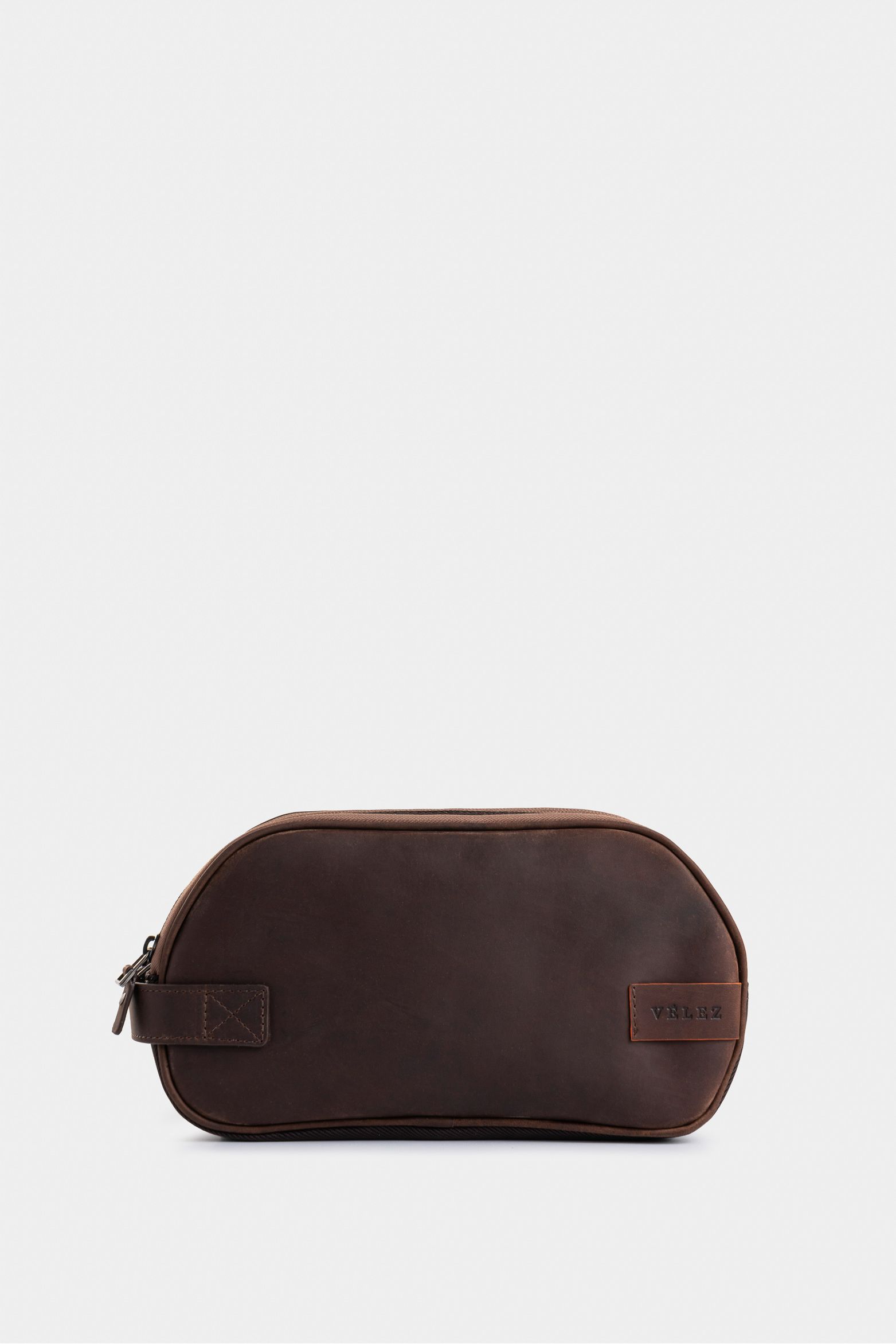 Organizador de viaje ateneo de cuero Cafe