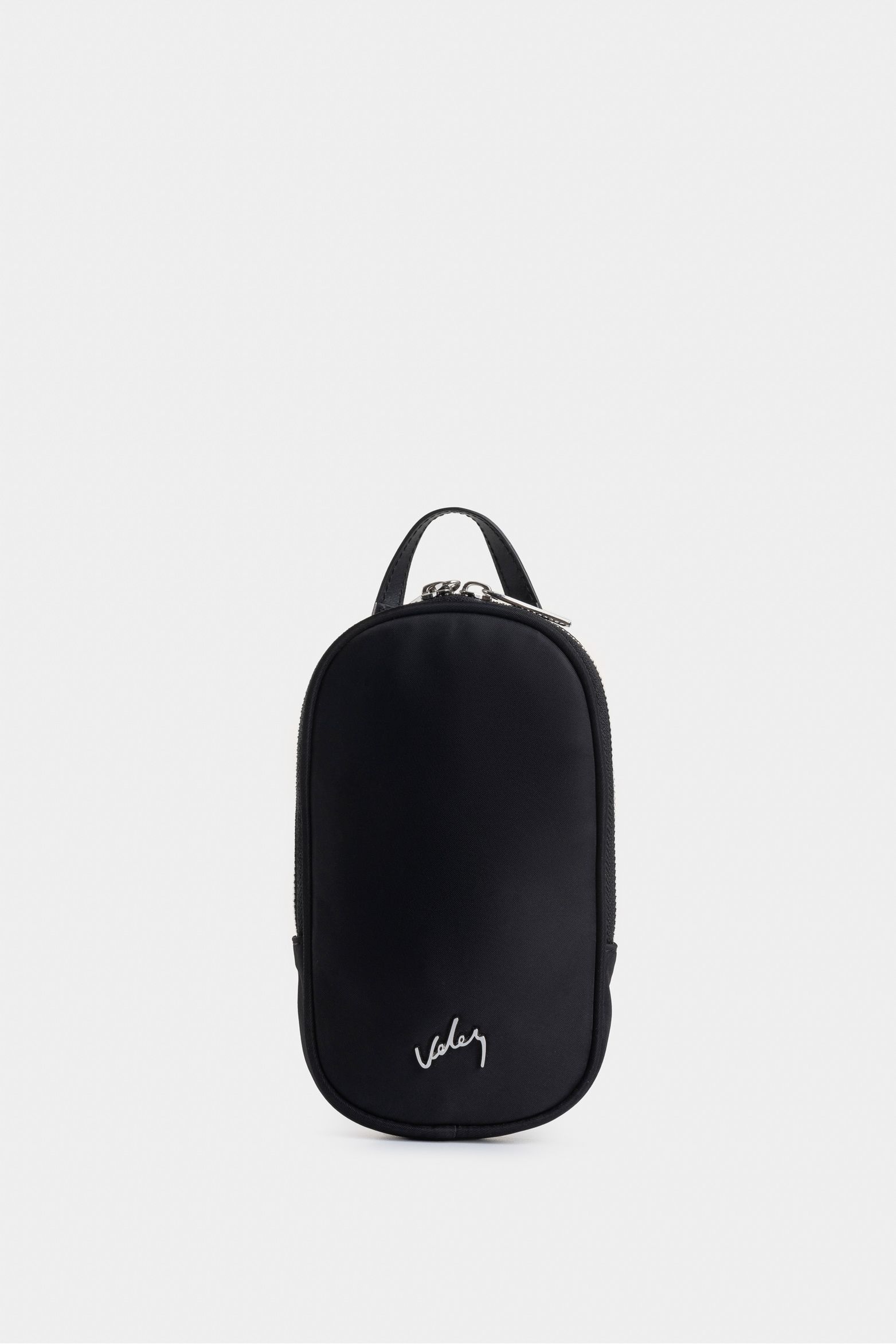 Manos libres Elora en lona para mujer manija cuero