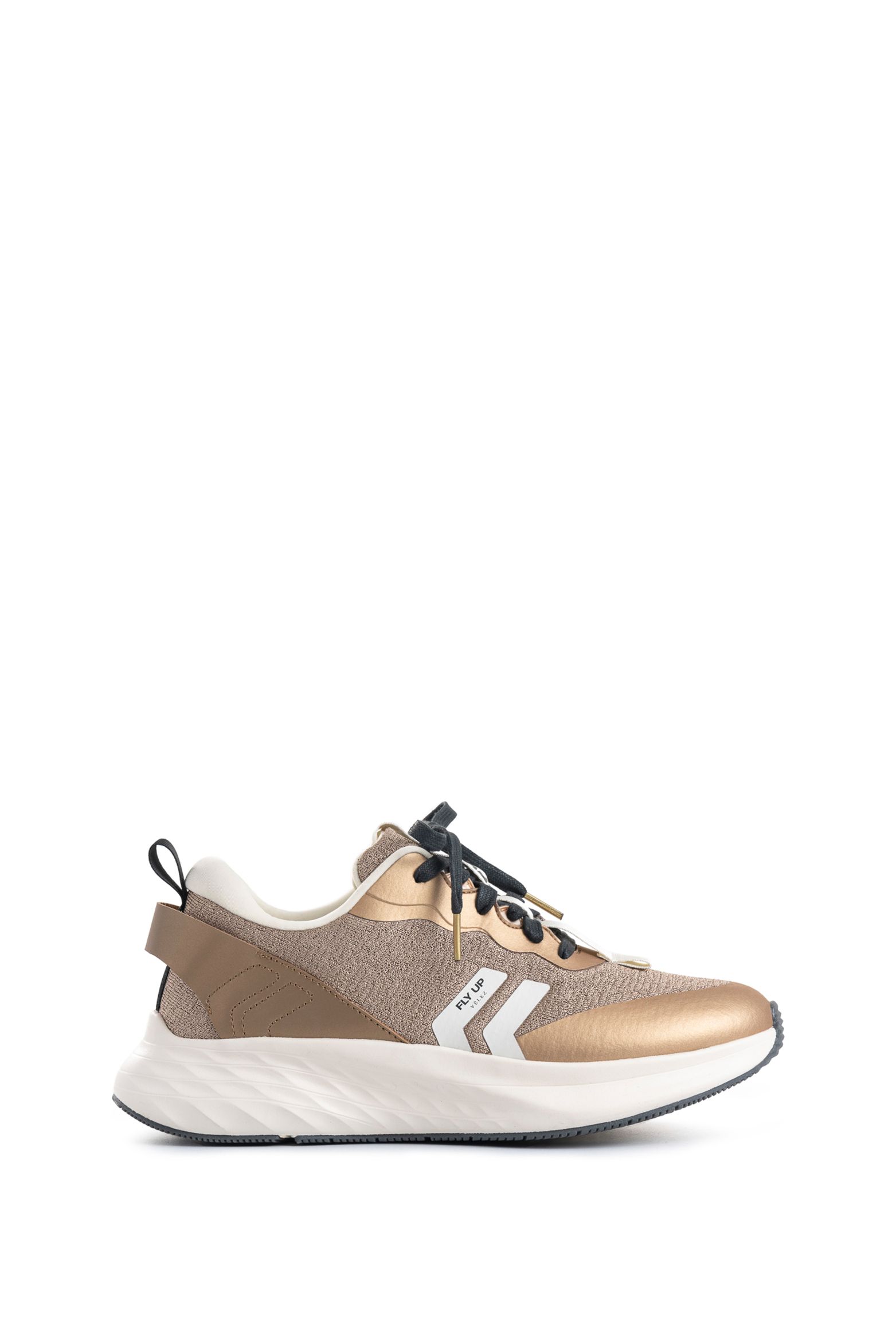 Tenis Fly Up Spirited en textil y cuero para mujer silueta liviana