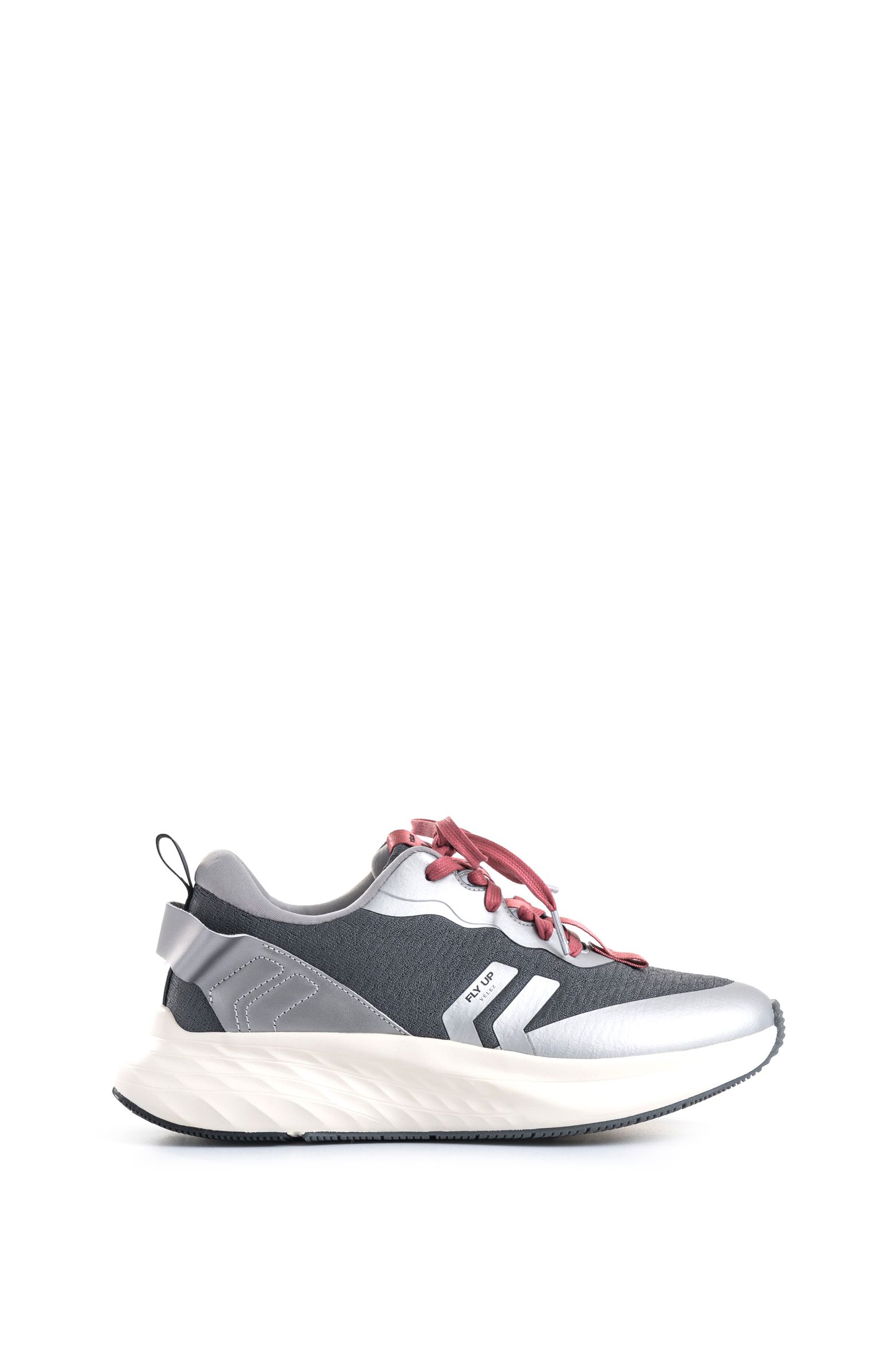 Tenis Fly Up Spirited en textil y cuero para mujer silueta liviana