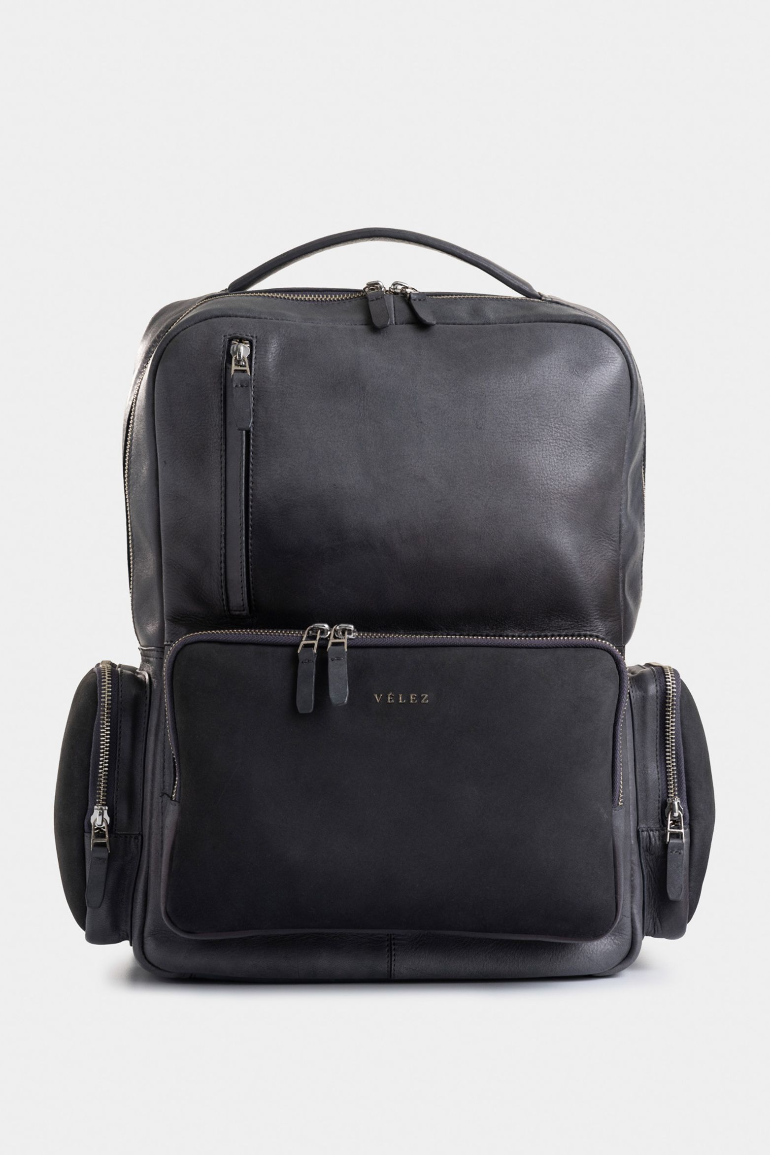 Morral de cuero Barceló 2 de cuero para hombre multifuncional