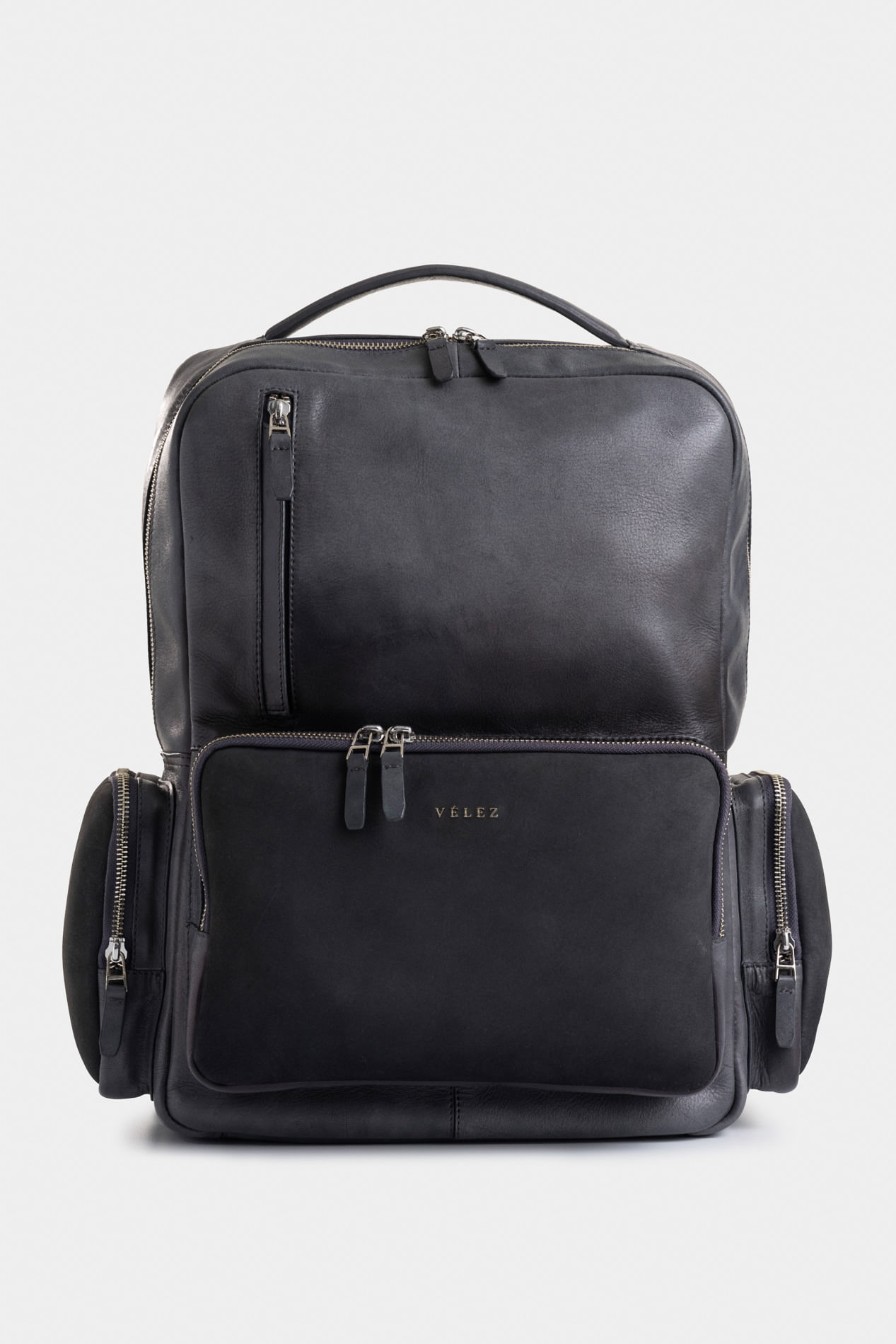 Morral de cuero Barceló 2 de cuero para hombre multifuncional