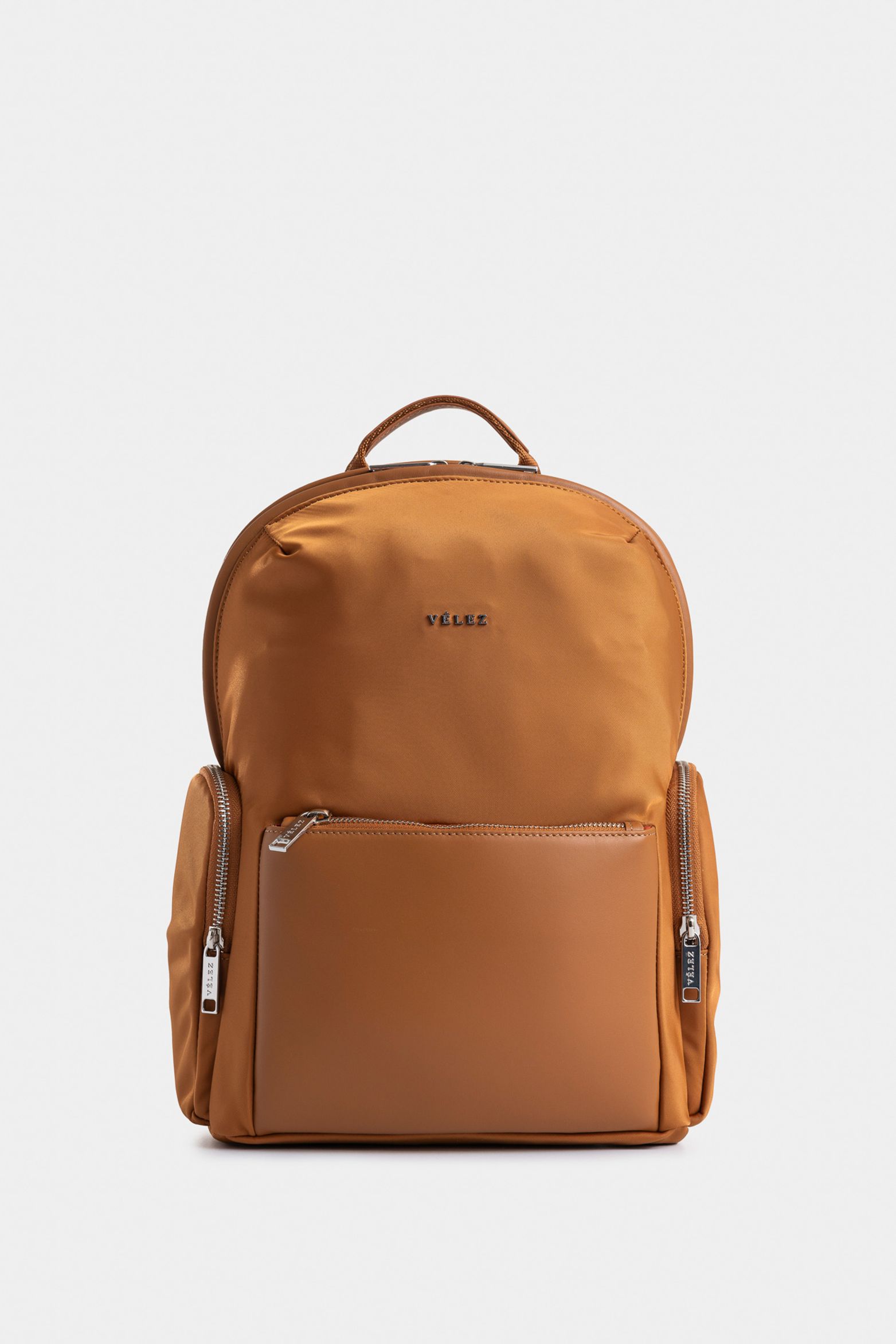 Tula morral de lona y cuero para mujer Orión