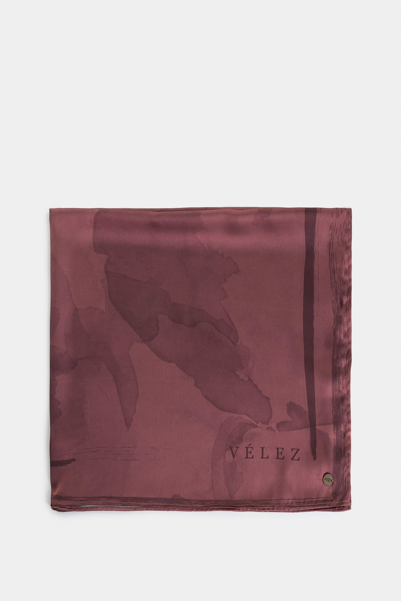 Pañuelo pequeño en tejido plano para mujer sombra