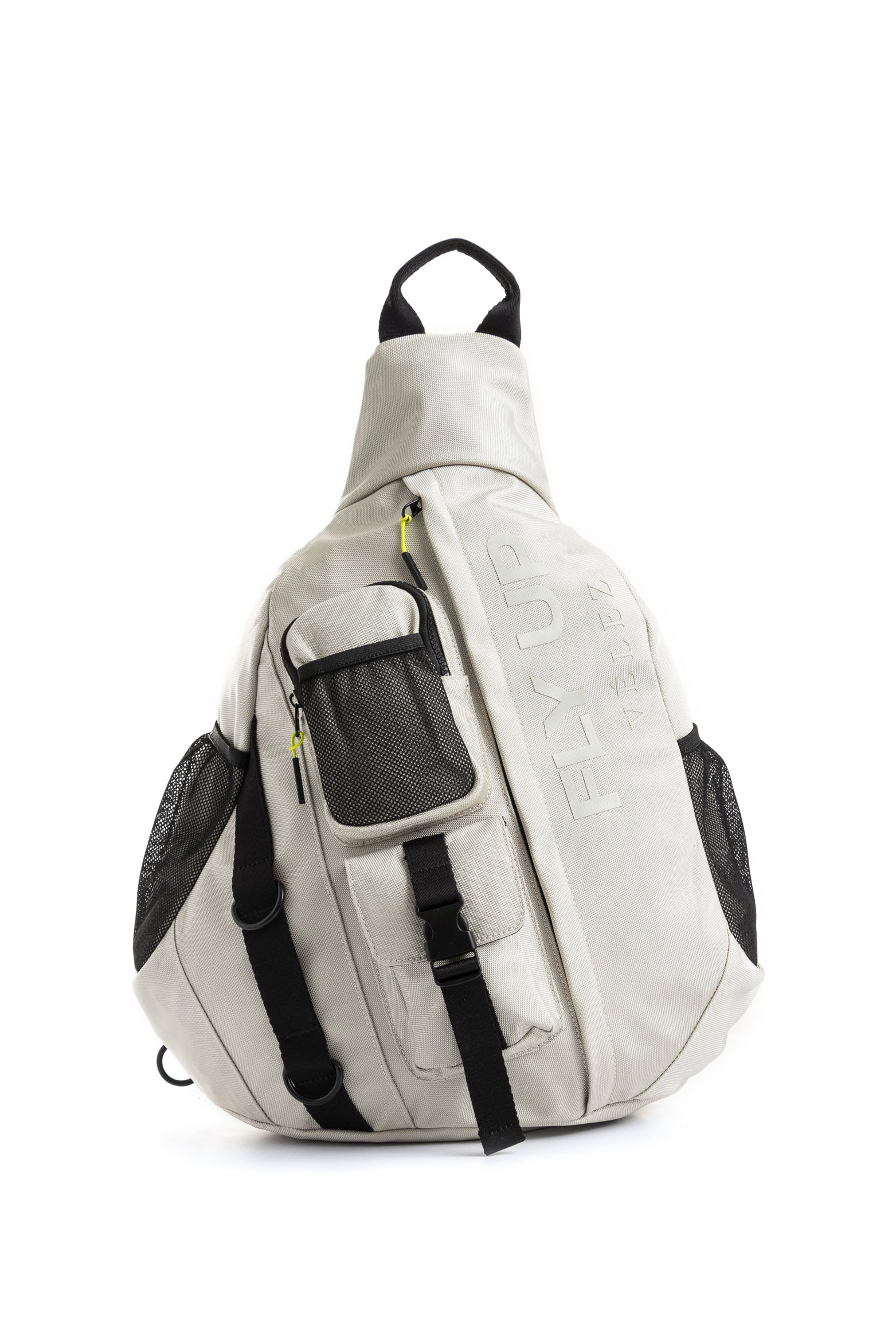 Morral Fly Up Energy en lona para hombre silueta retro