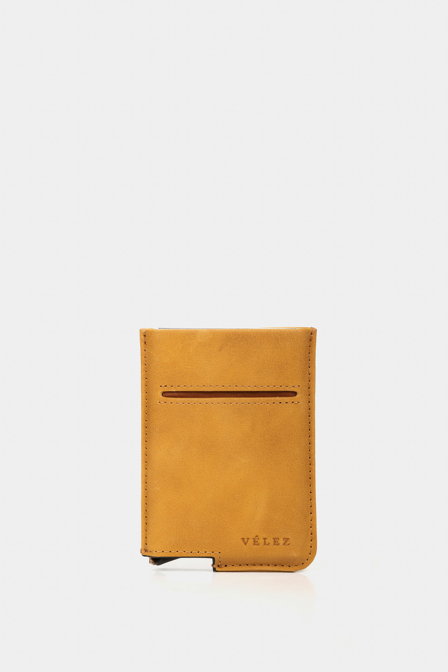Porta documentos de cuero miniwallet
