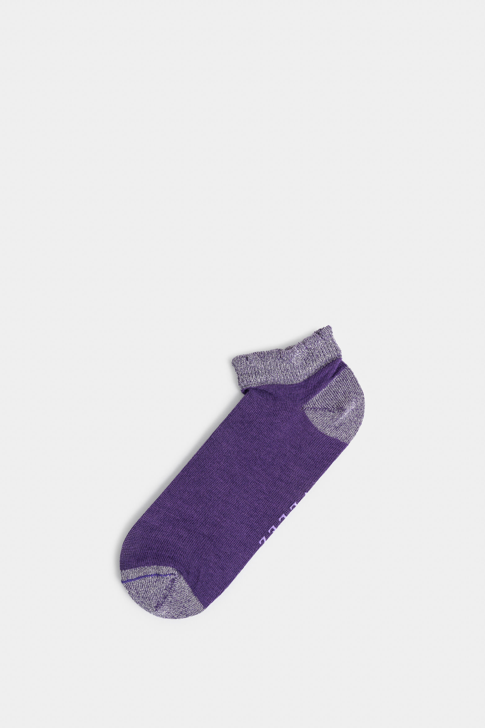 Calcetines tobilleros en algodón para mujer brillo