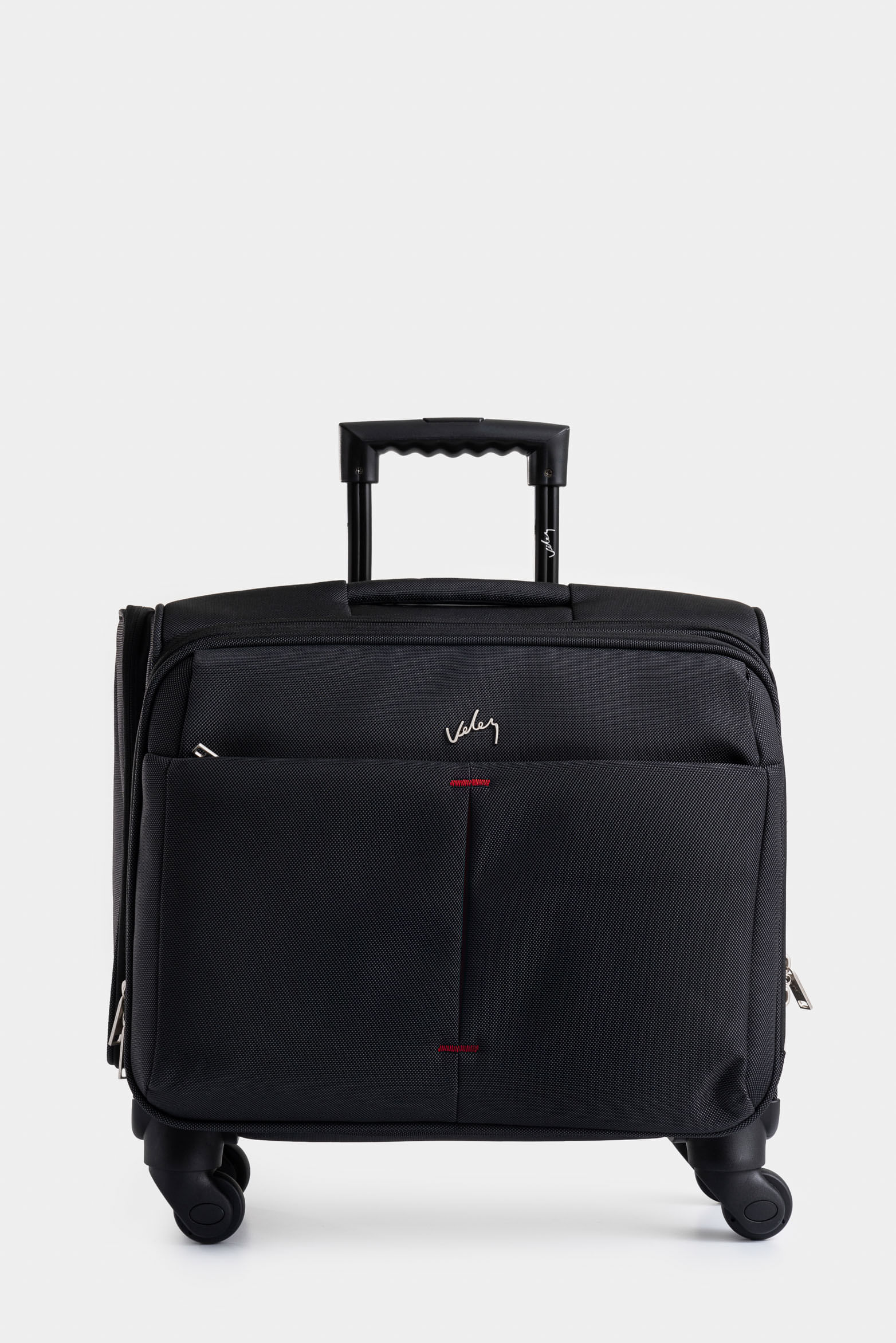 Maleta Terracotaona por cuero 16" summer Negro