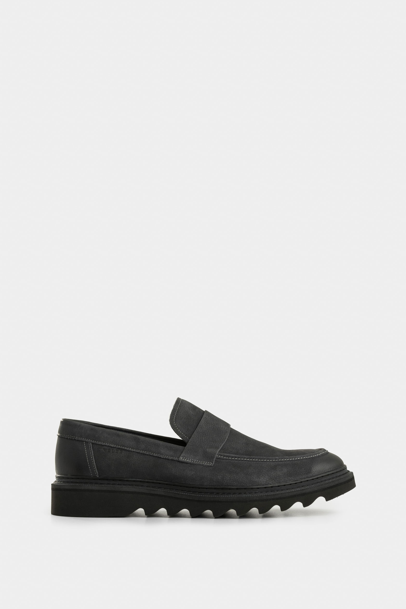 Mocasines Alessio de cuero para hombre silueta office