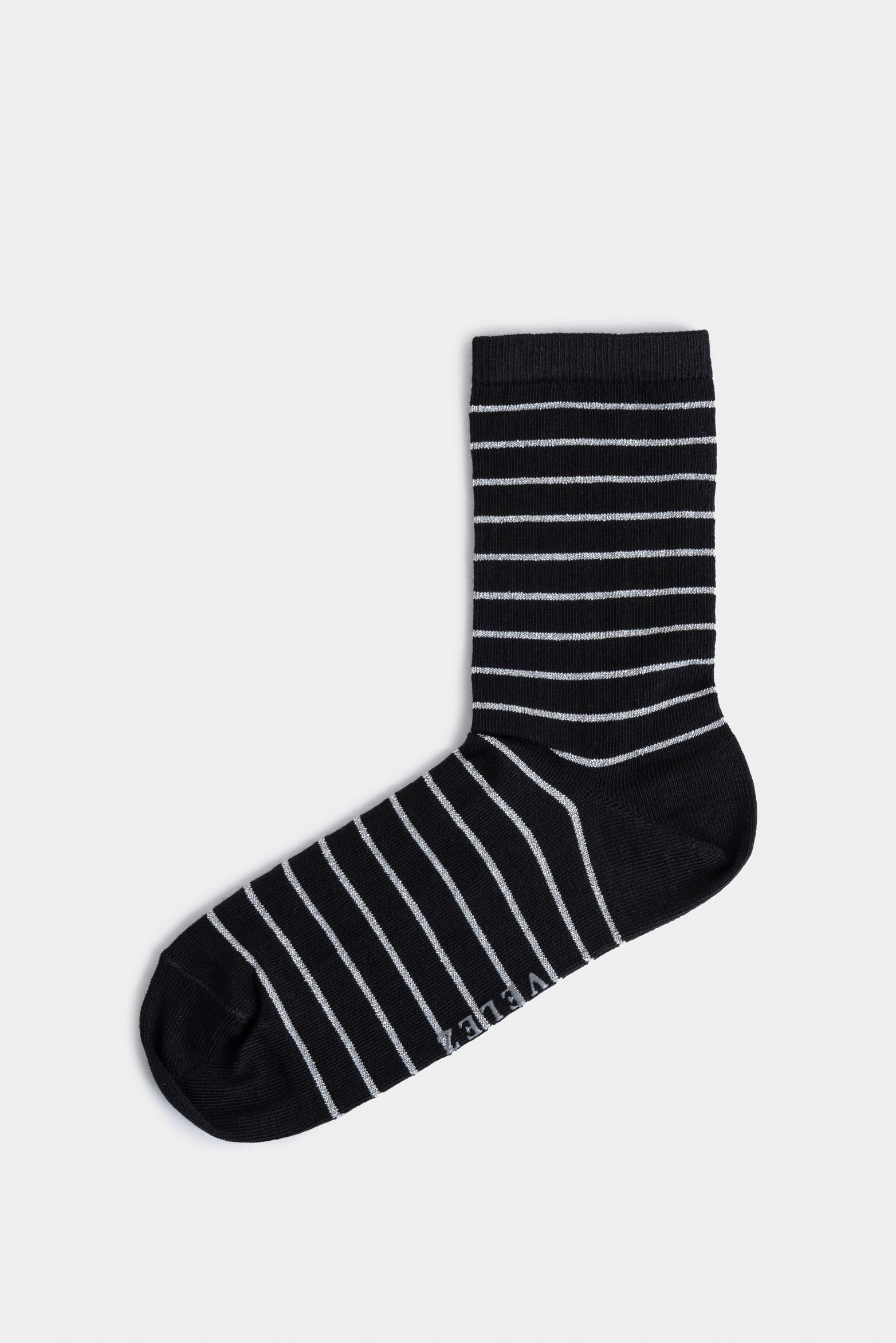 Calcetines largos Perseus de algodón para mujer detalle lúrex