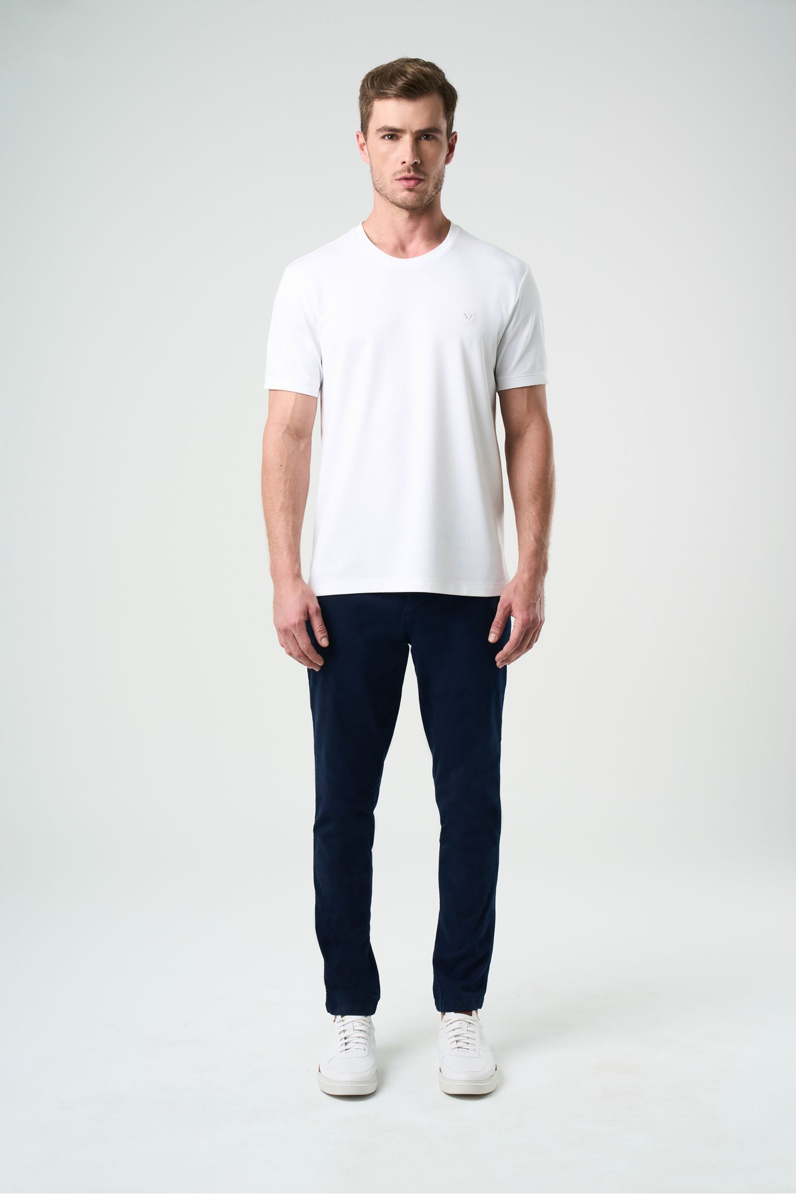 Pantalón chino italo para hombre semifitted