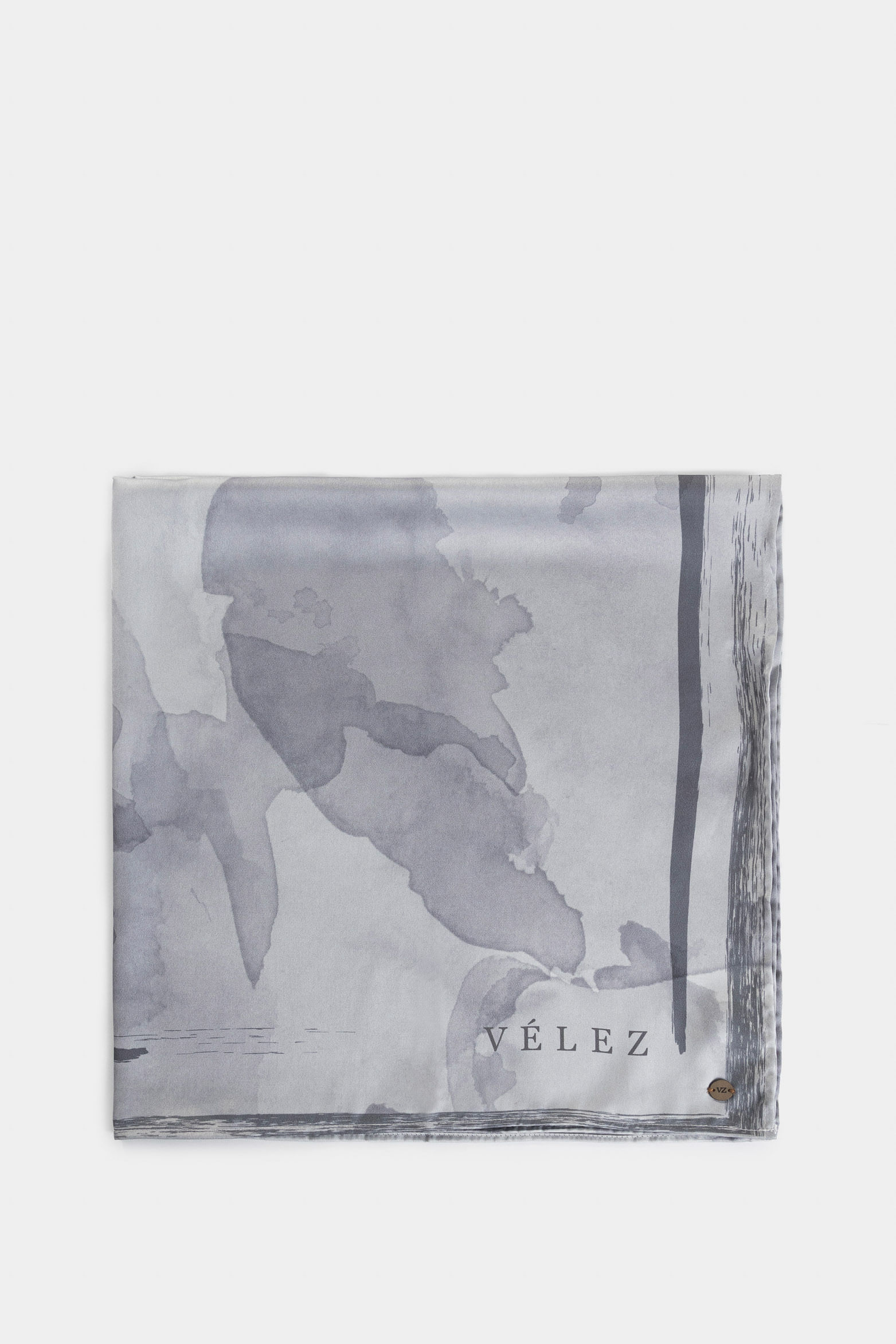 Pañuelo pequeño en tejido plano para mujer sombra