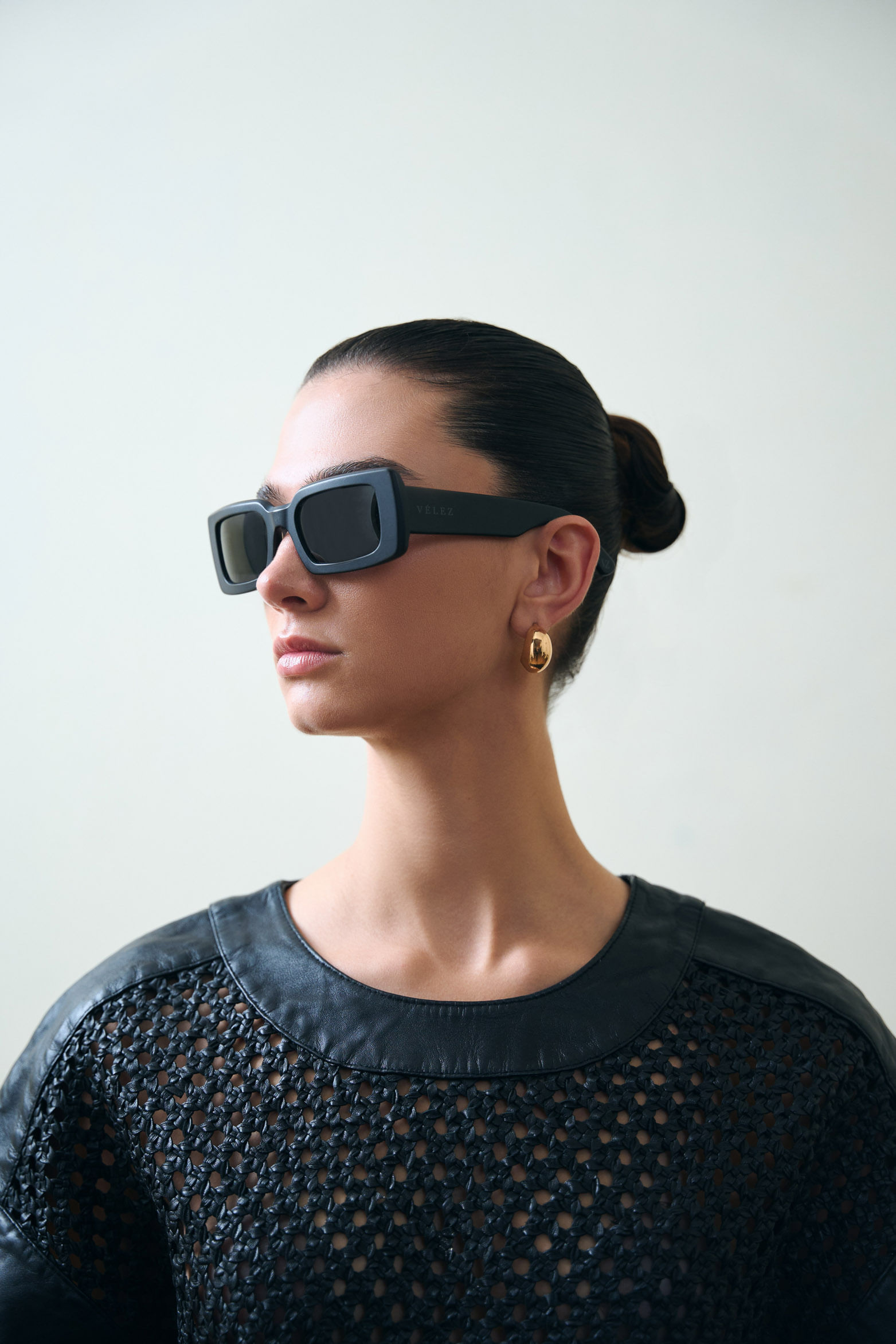 Gafas cuadradas jade para mujer protección UV