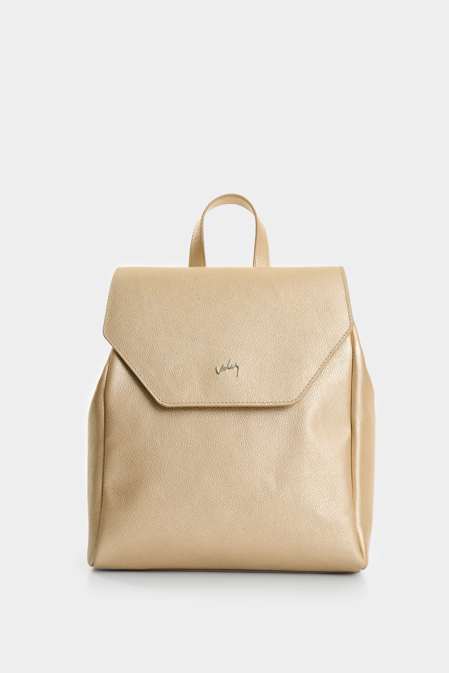 Morral Rosario de cuero para mujer corte hexagonal