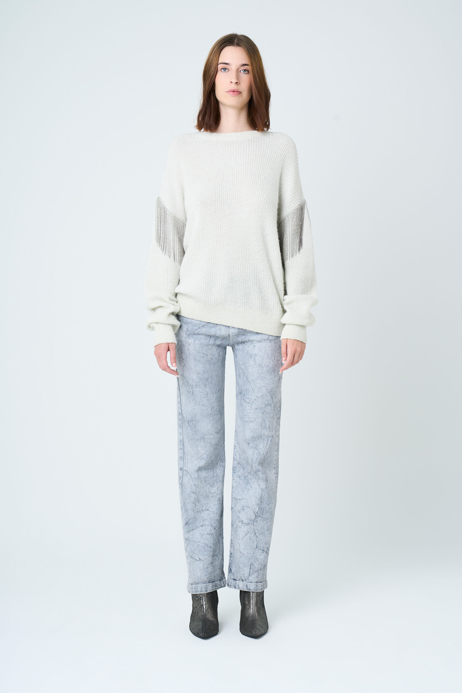 Jean Sirio bota recta para mujer silueta slim