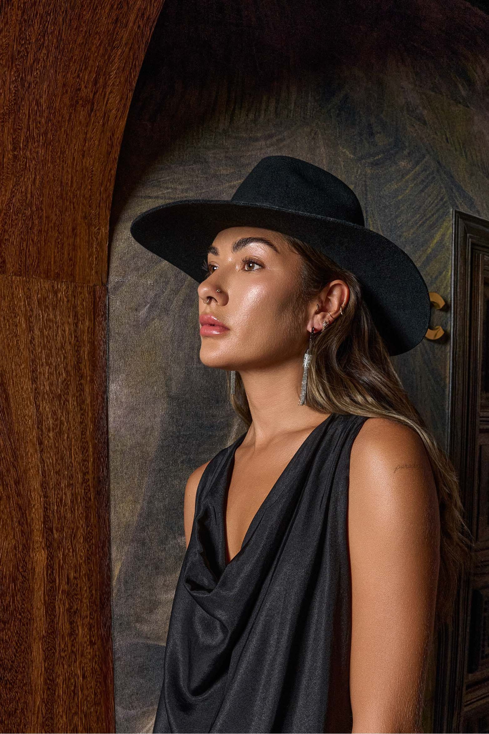 Sombrero fedora Valencia en lana unisex