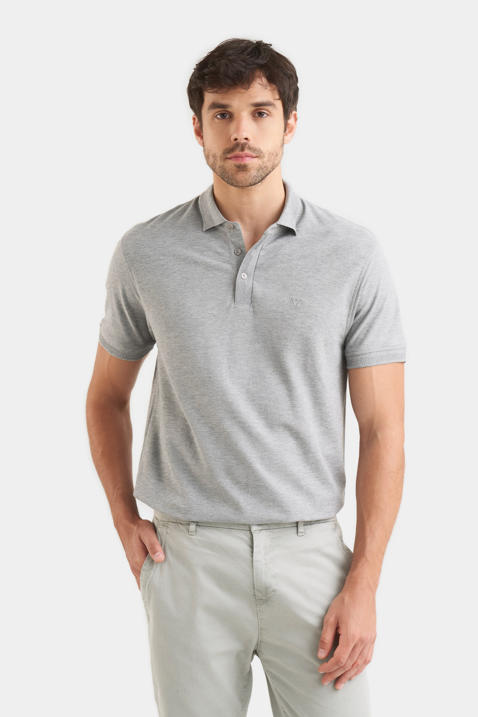 Polo casual algodón pima